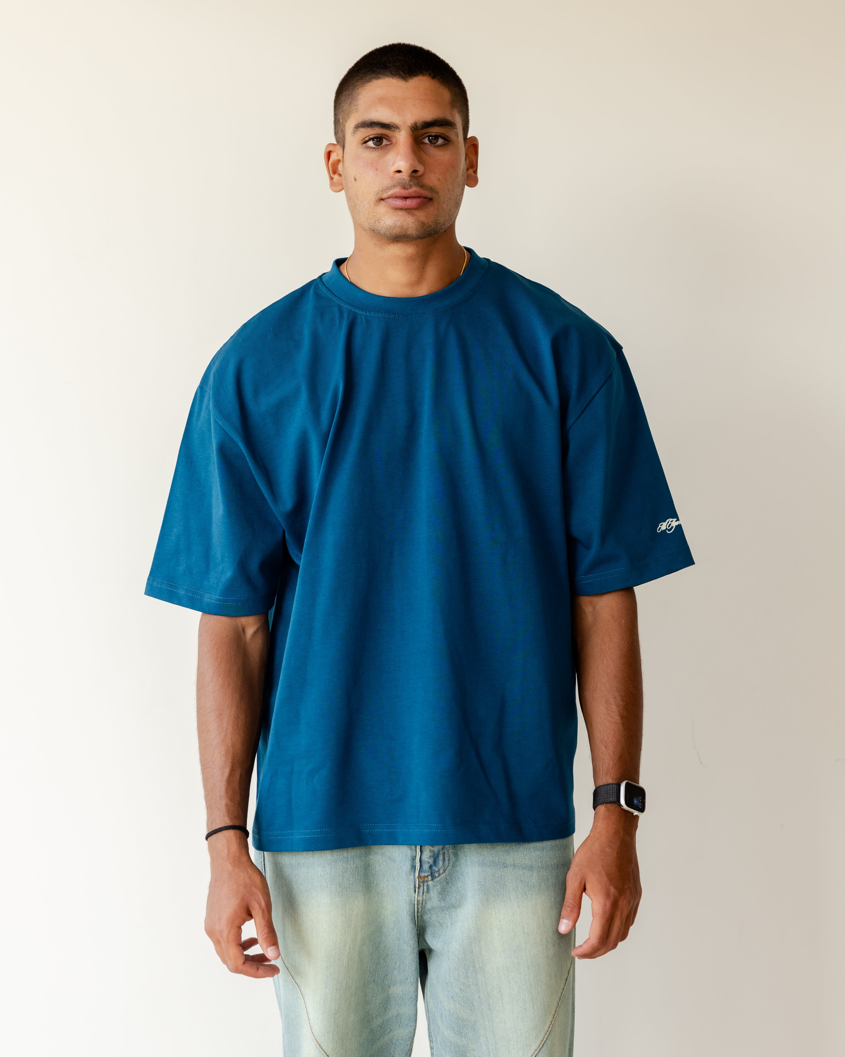 Teal Boxy T-Shirt