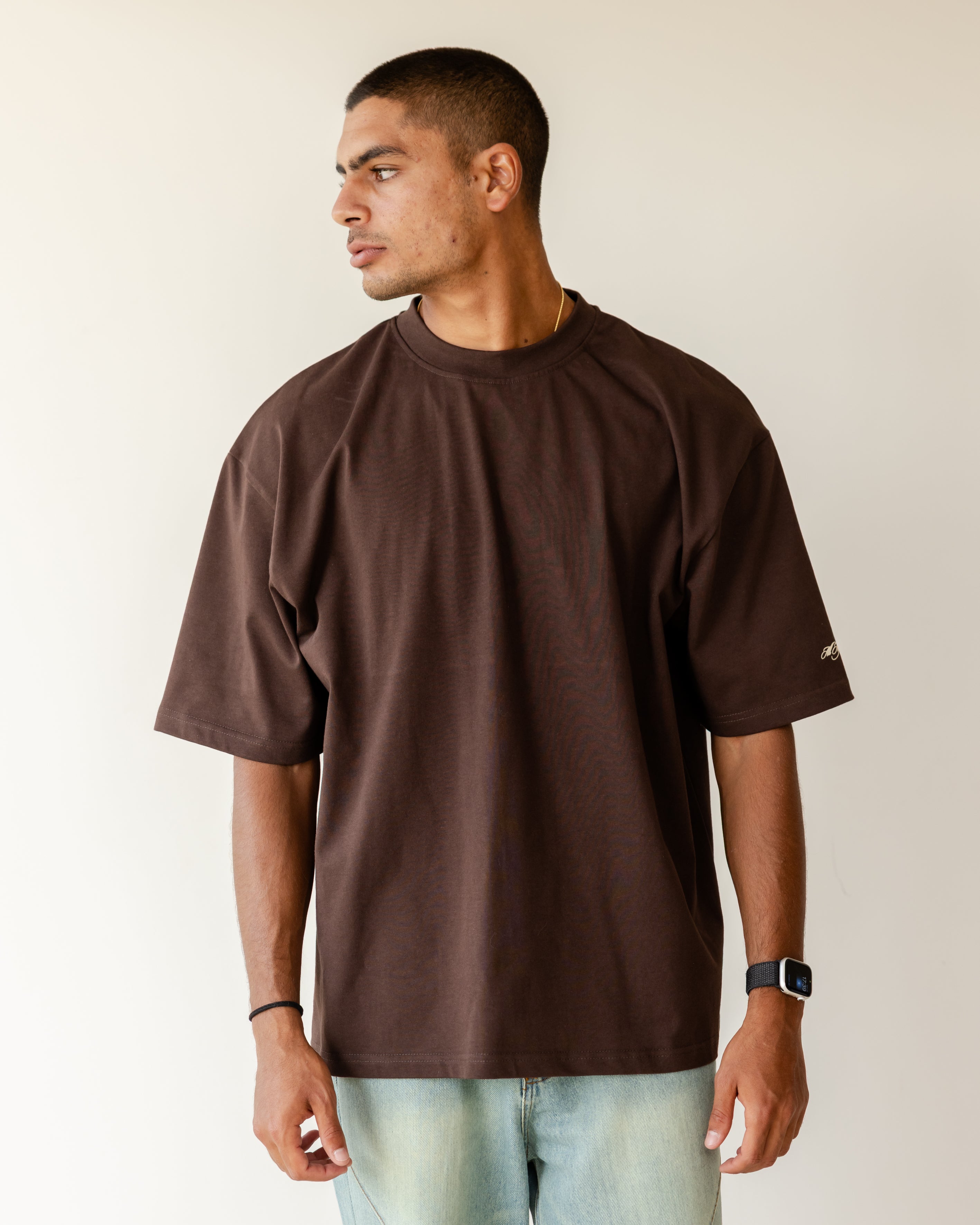 Brown Boxy T-shirt
