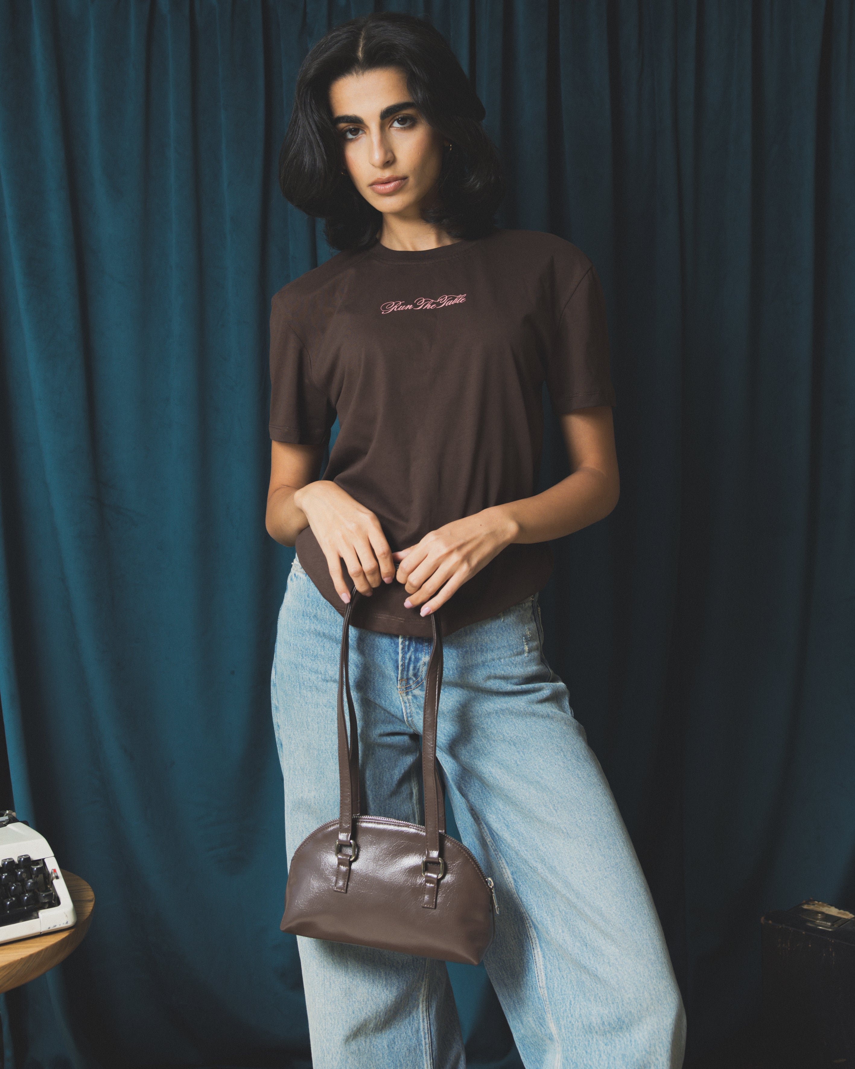 Brown Shoulder Bag