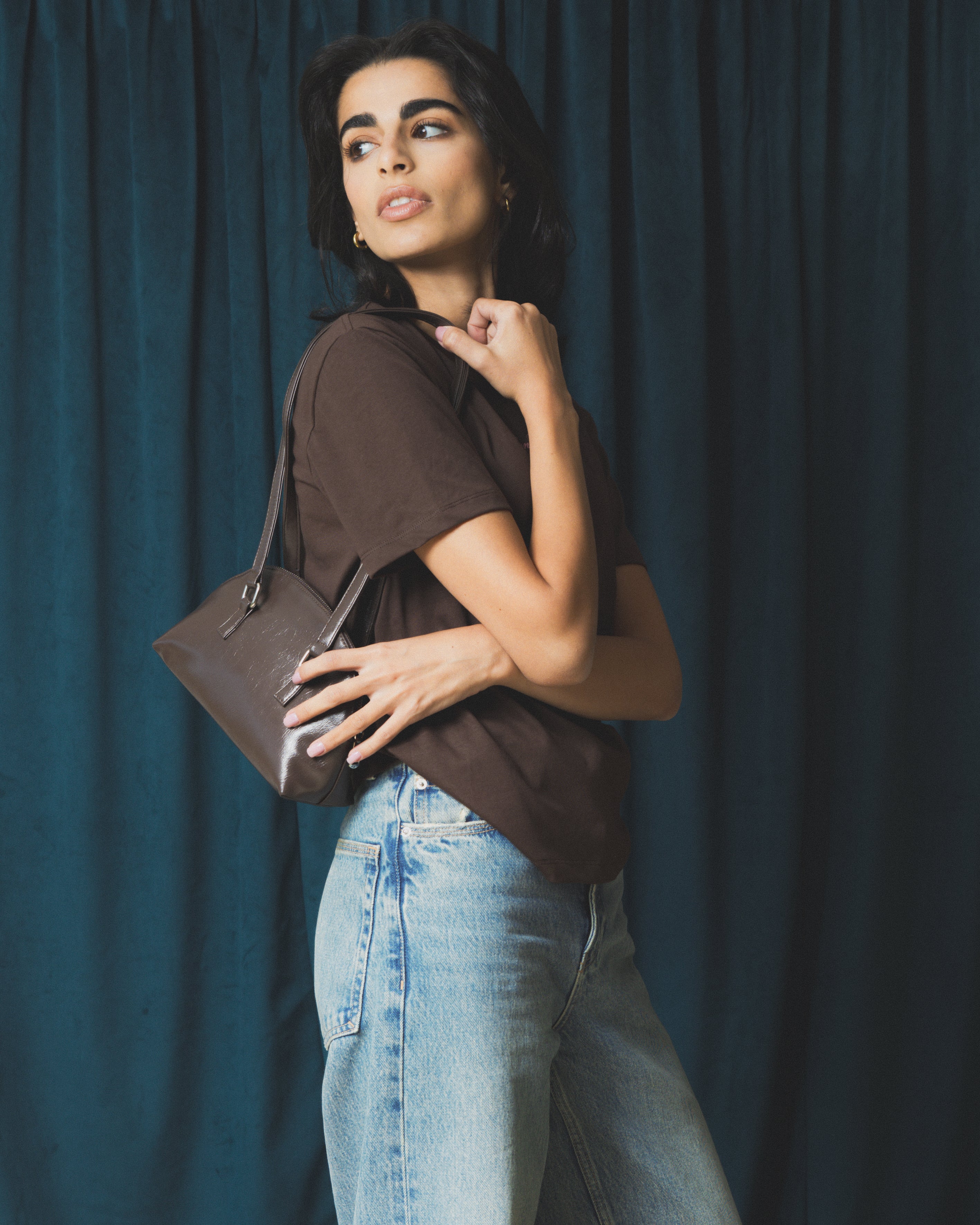 Brown Shoulder Bag