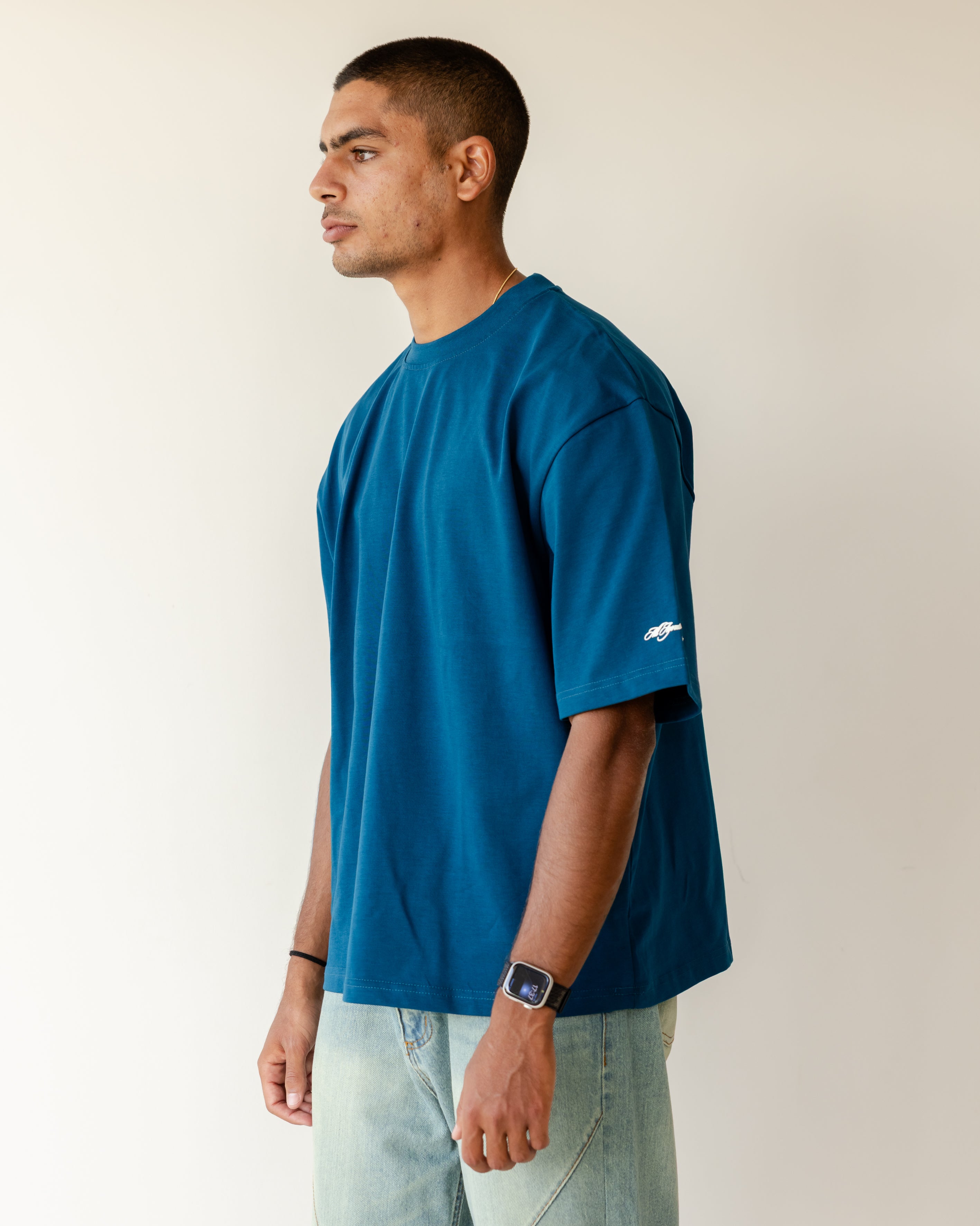 Teal Boxy T-Shirt