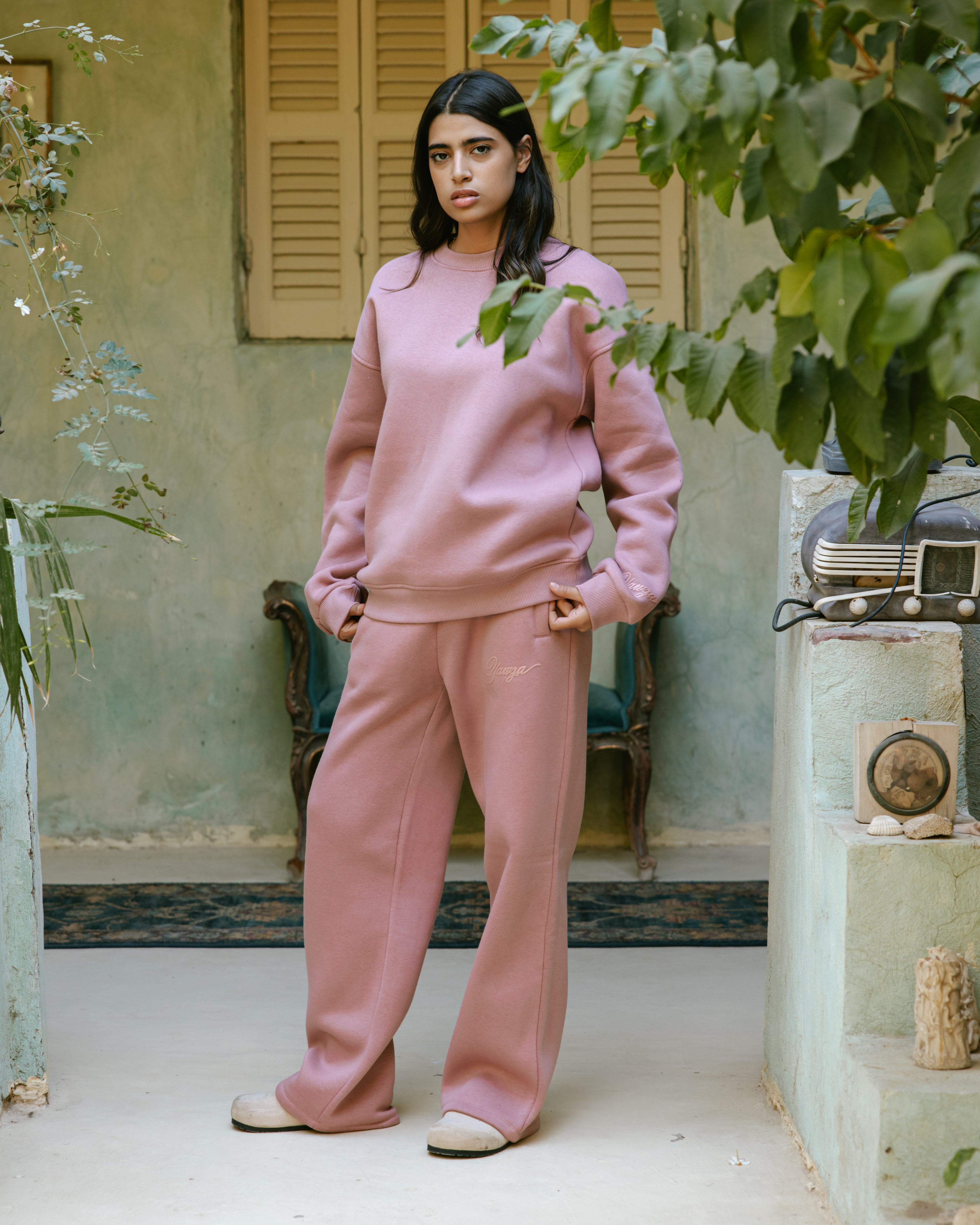 Dusty Rose Sweatpants