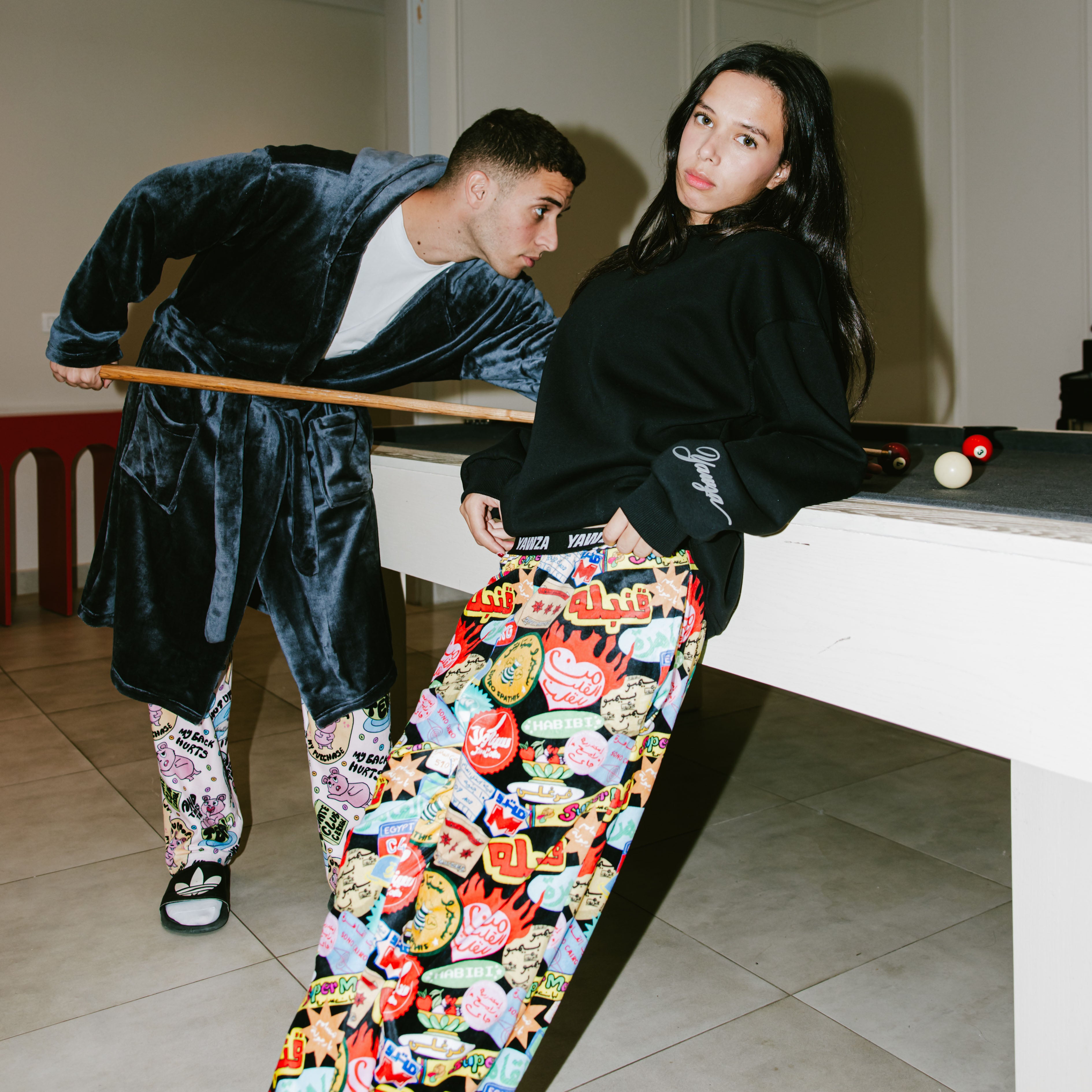 Qonbela Winter PJ Pants