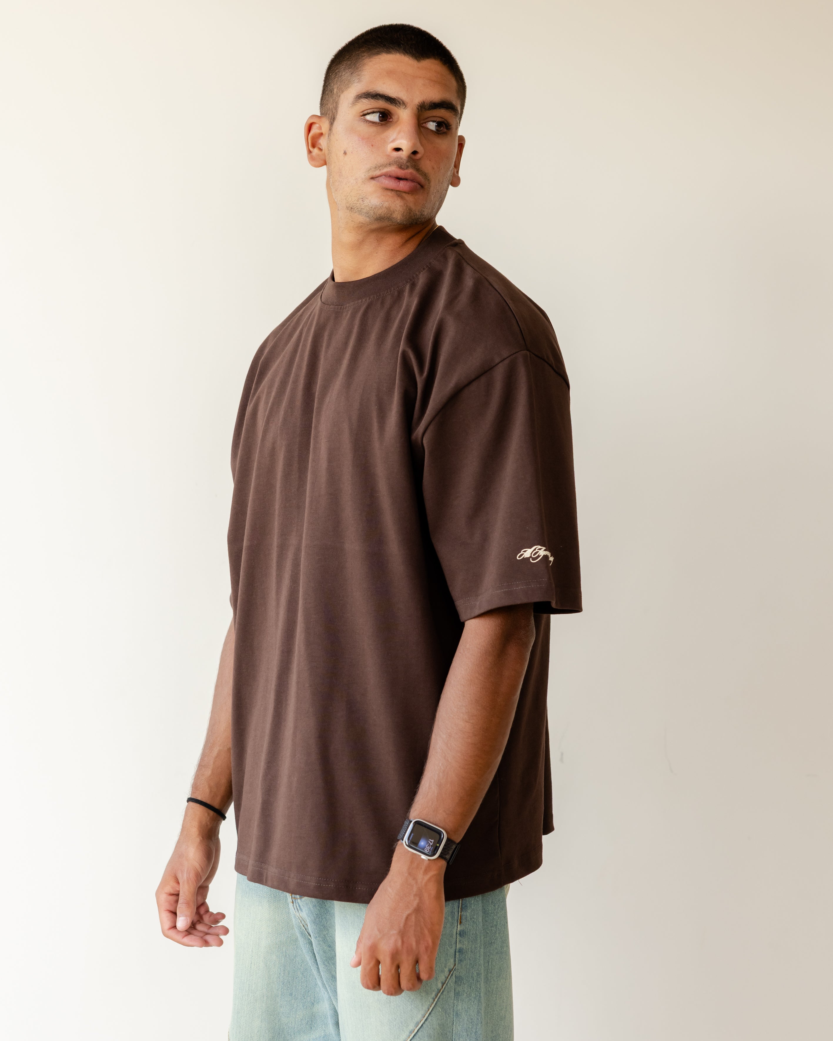 Brown Boxy T-shirt