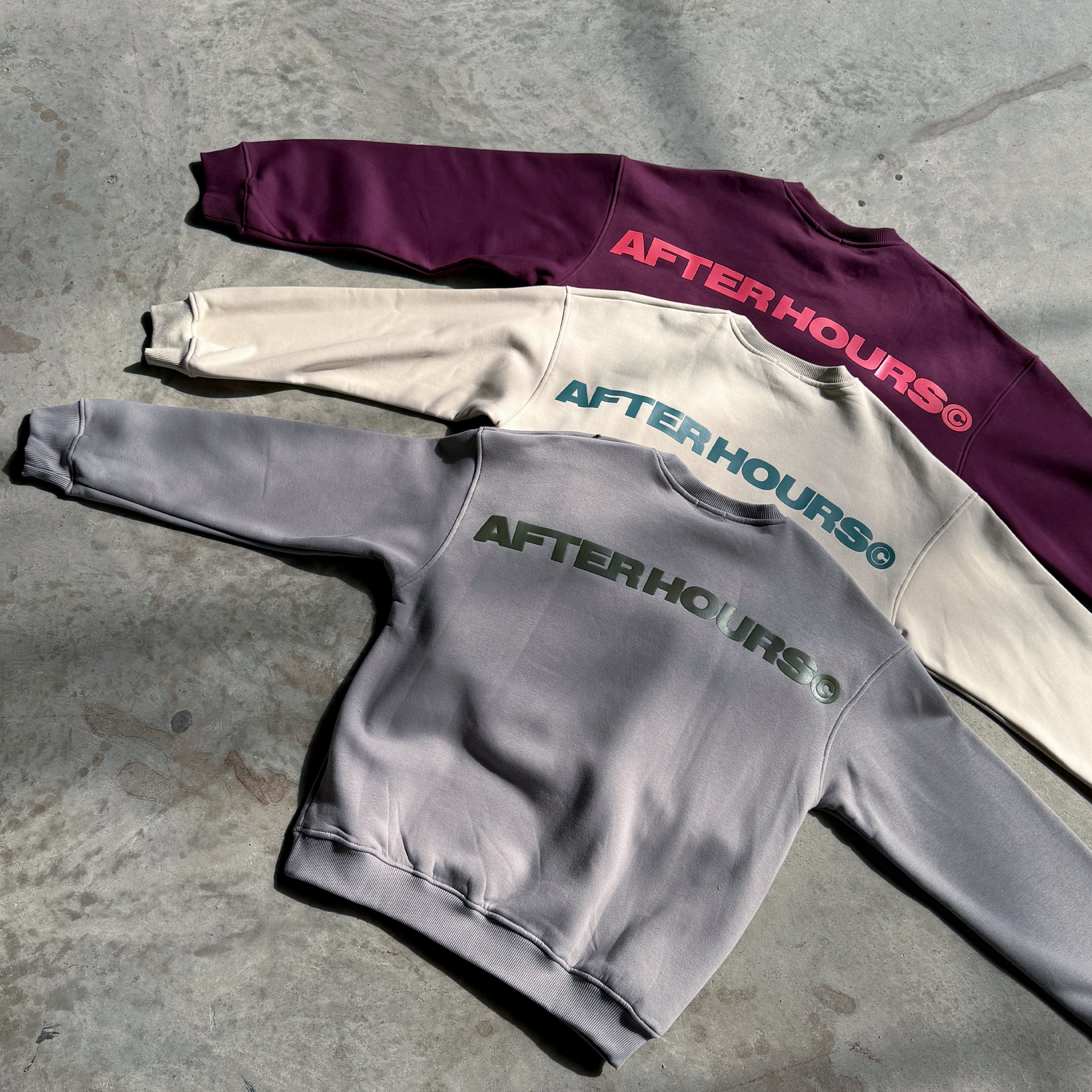 Grey After Hours Crewneck