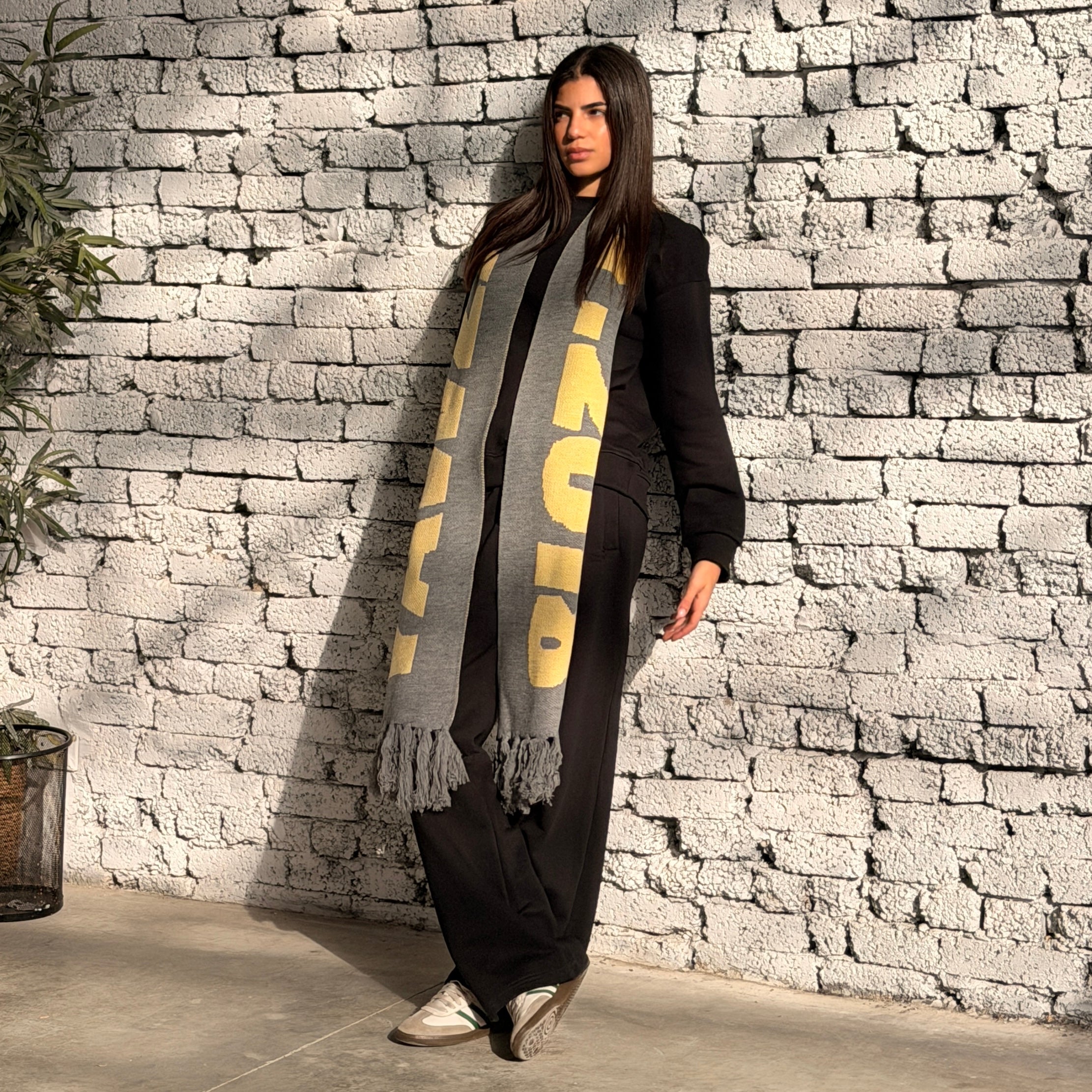 Grey Scarf
