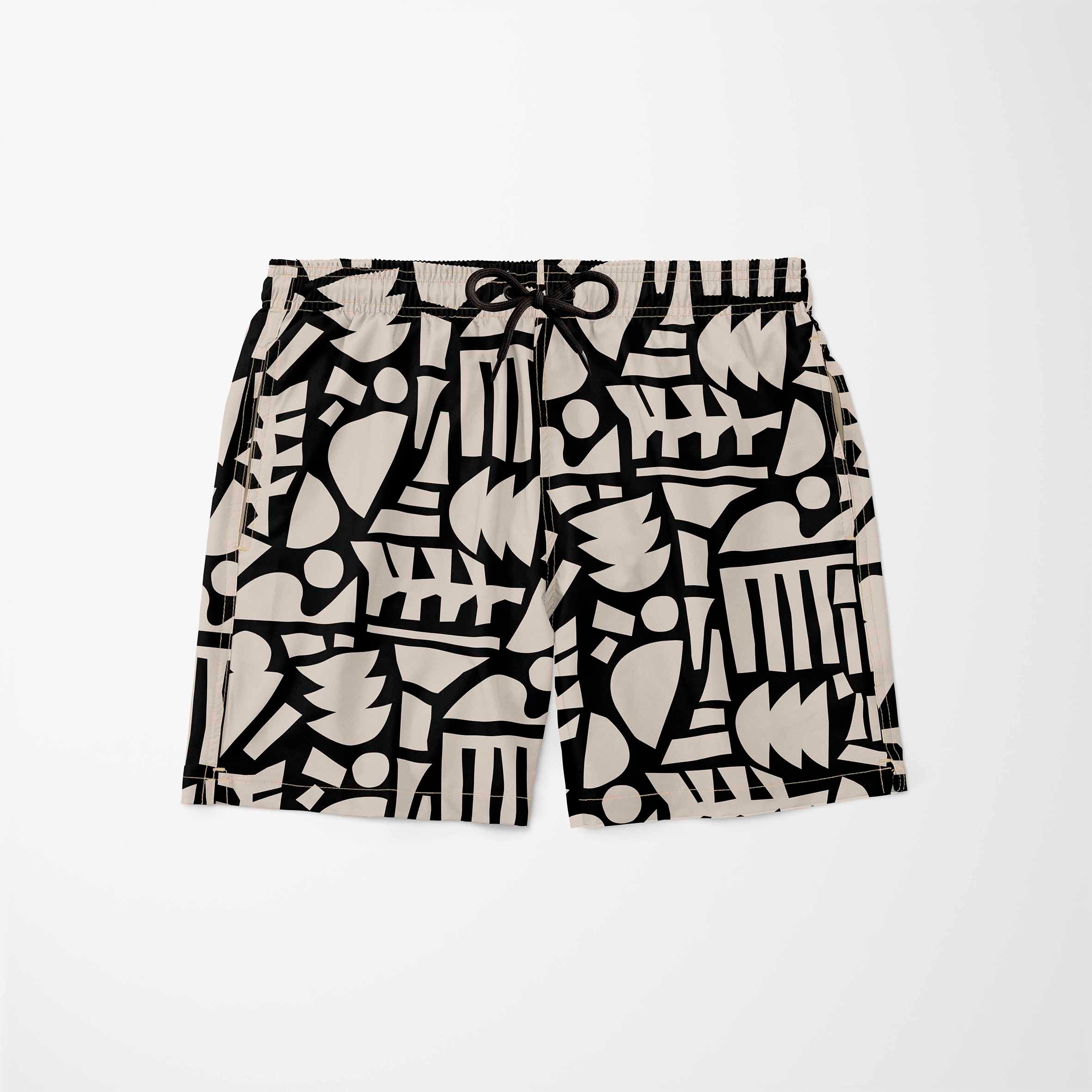 Abstract Swimshort
