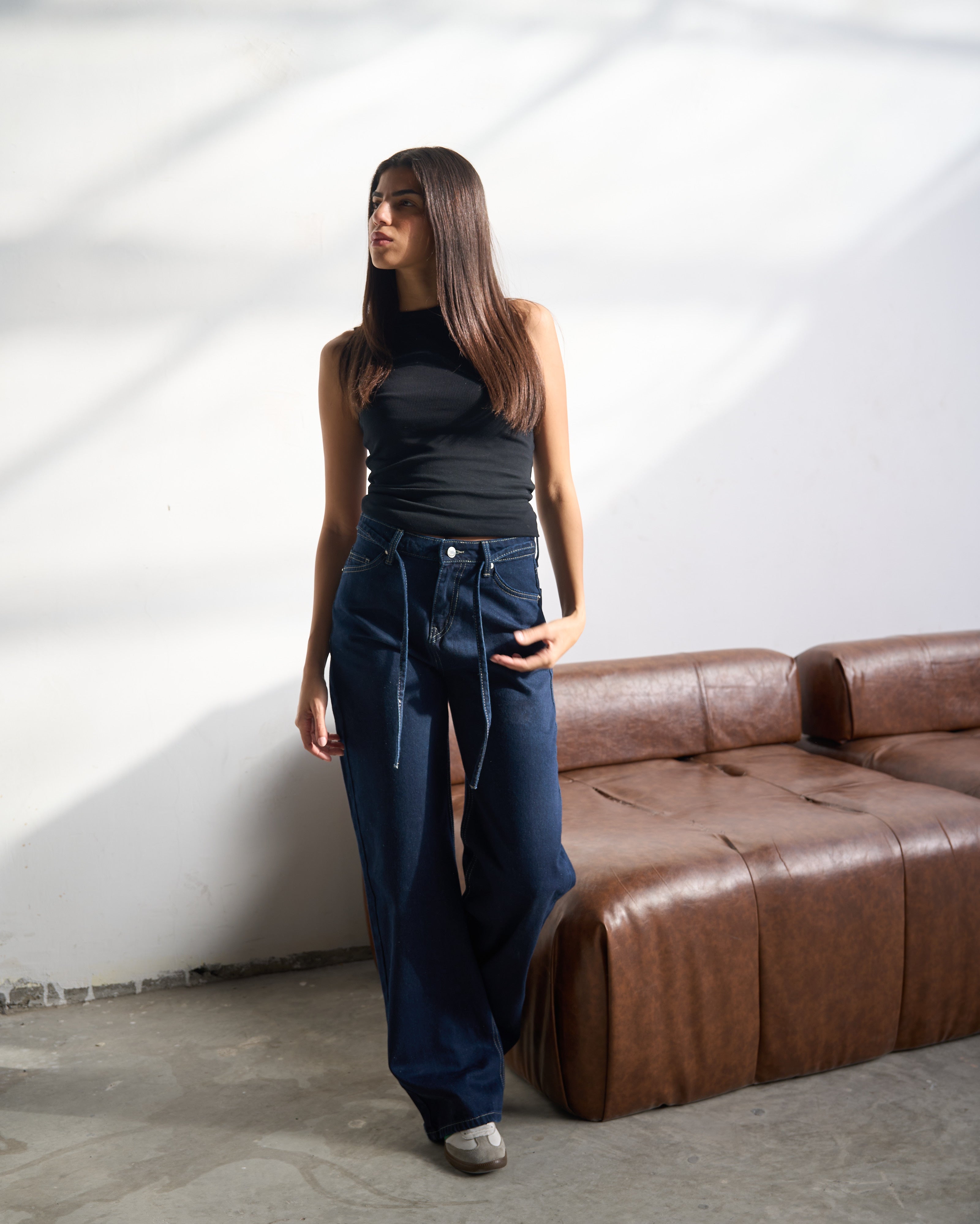 Midnight Blue Women Denim