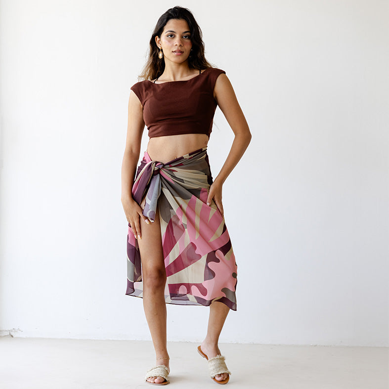 Enigma Chiffon Cover Up