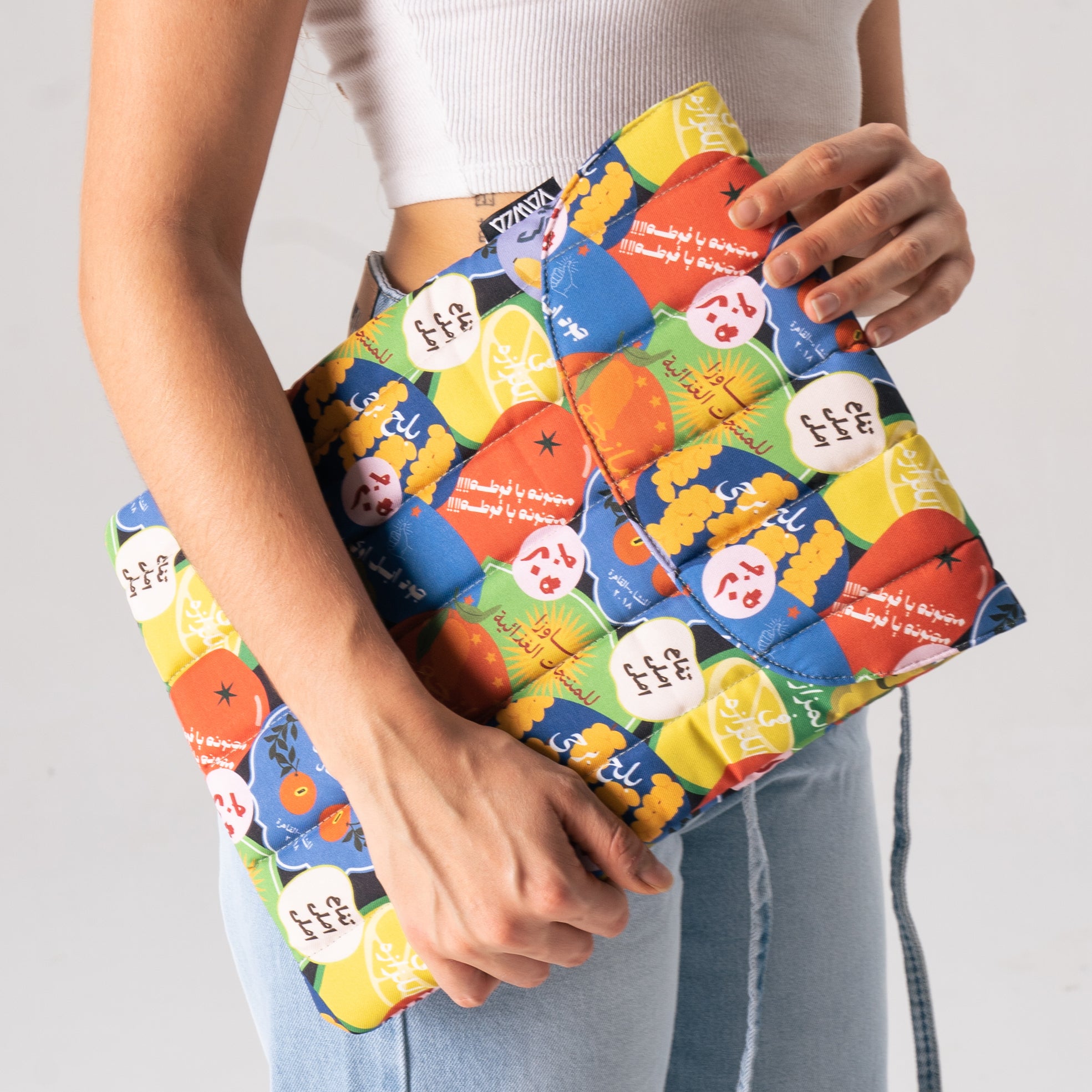 Fruits Puffy Laptop Sleeve