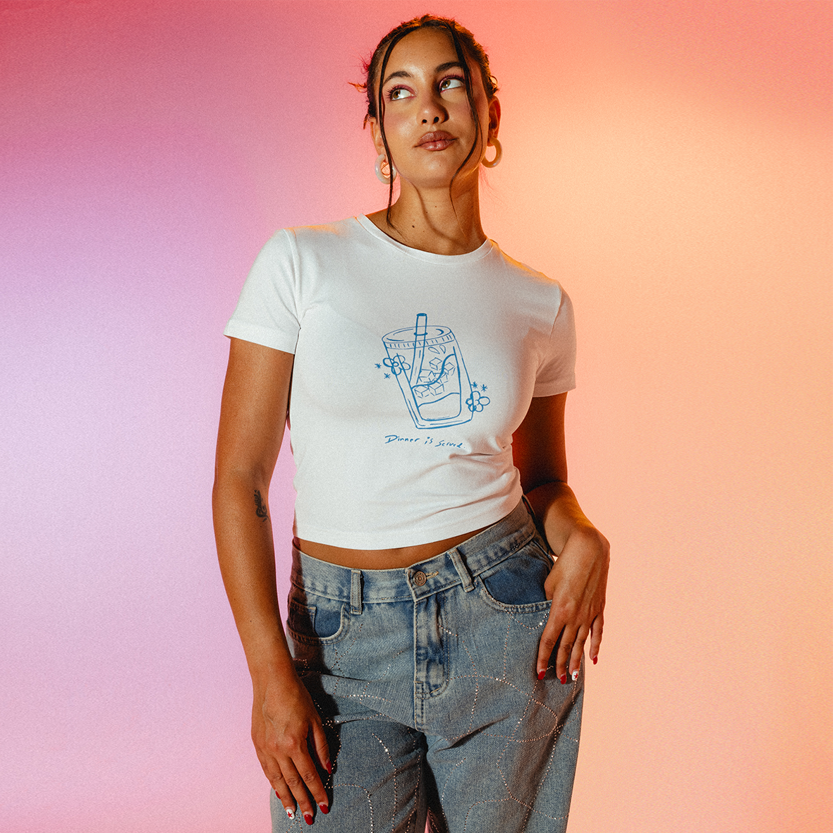 Girl Dinner Tee
