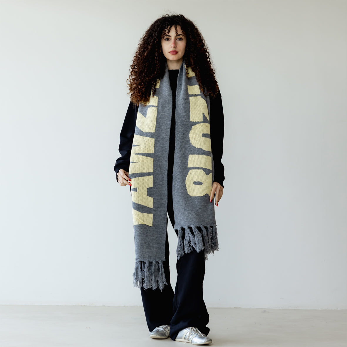 Grey Scarf