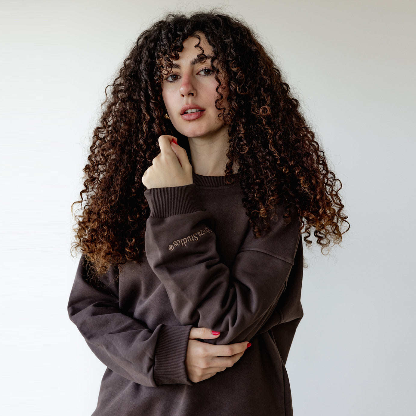 Pecan Brown Crewneck