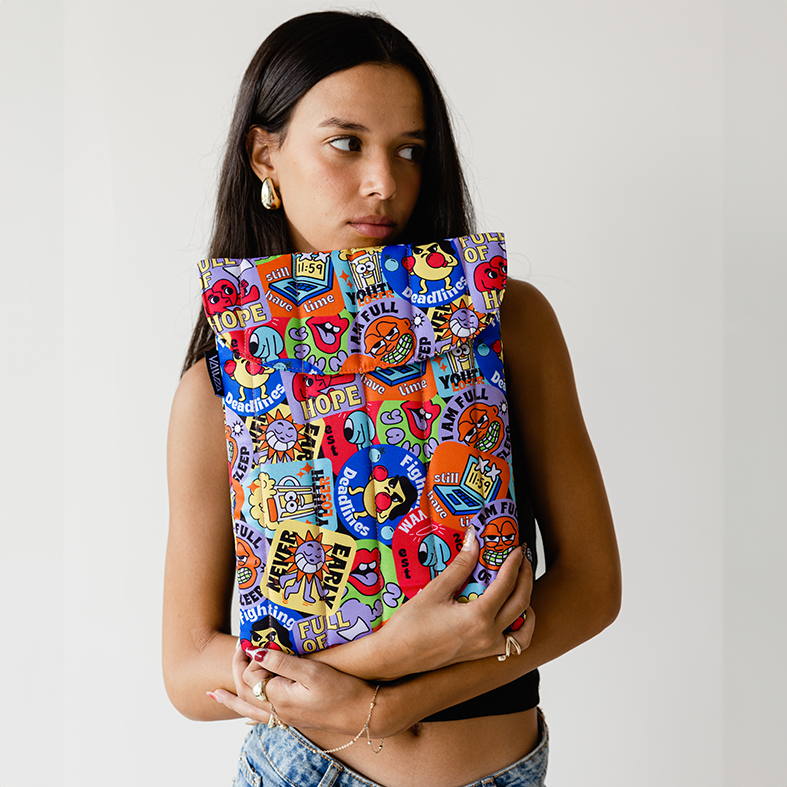 Side Effects Puffy Laptop Sleeve