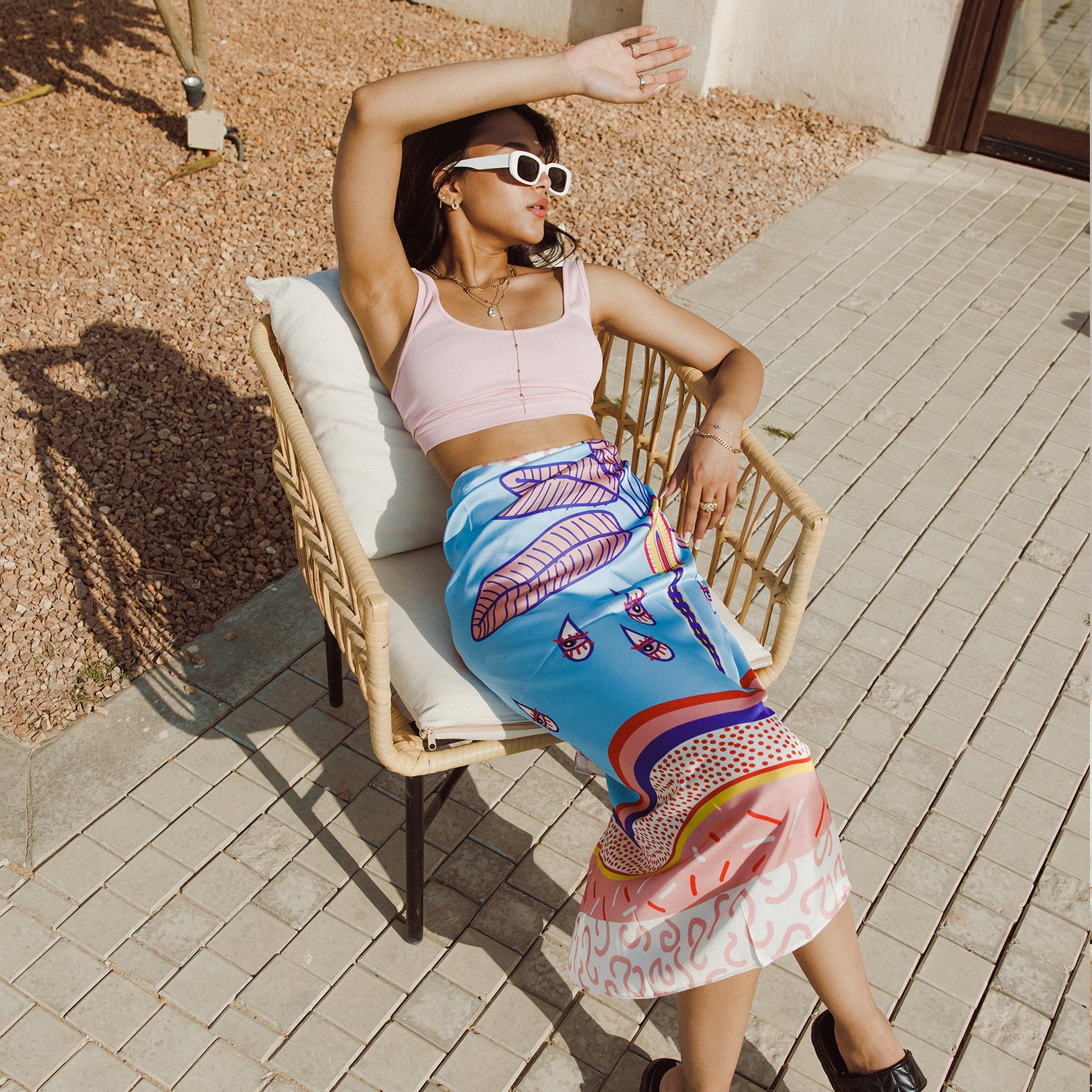 Dramatic Babe Satin Cover Up