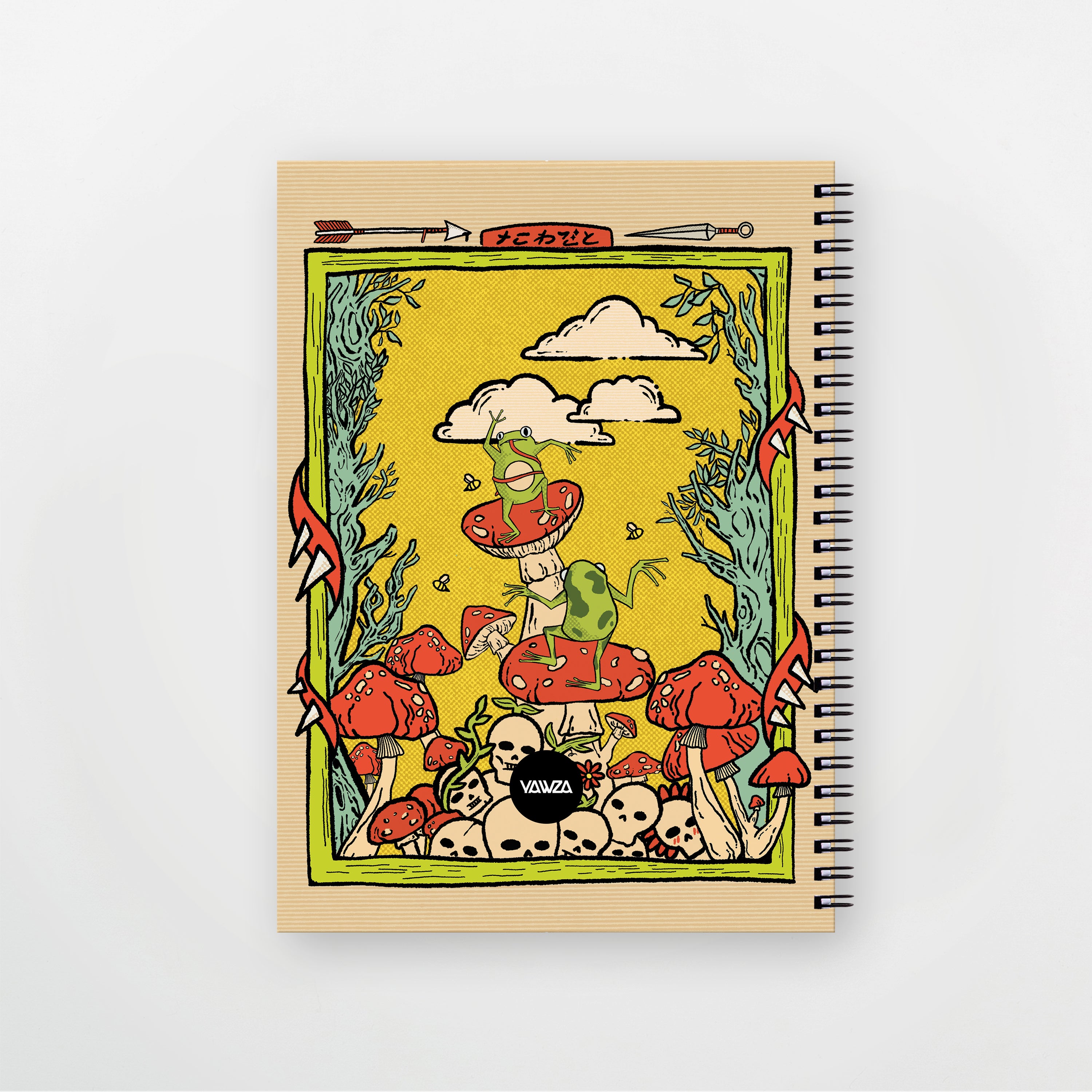 Frog King Notebook
