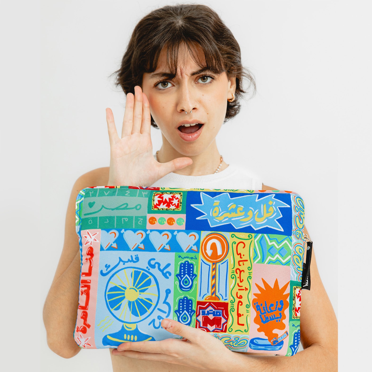 Hona El-Qahera Laptop Sleeve