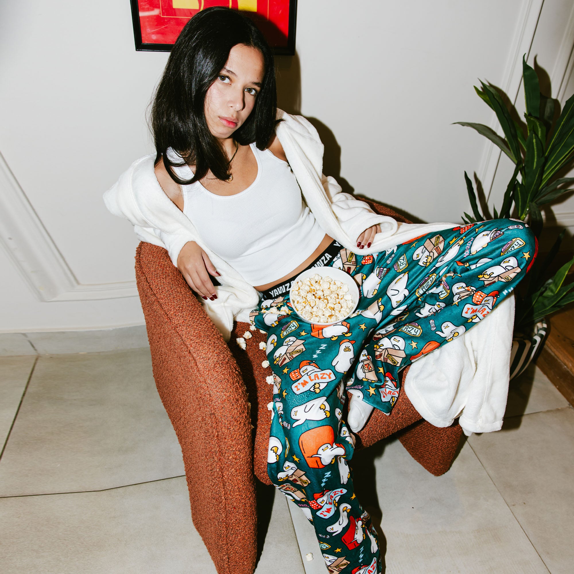 Lazy Penguins Winter PJ Pants