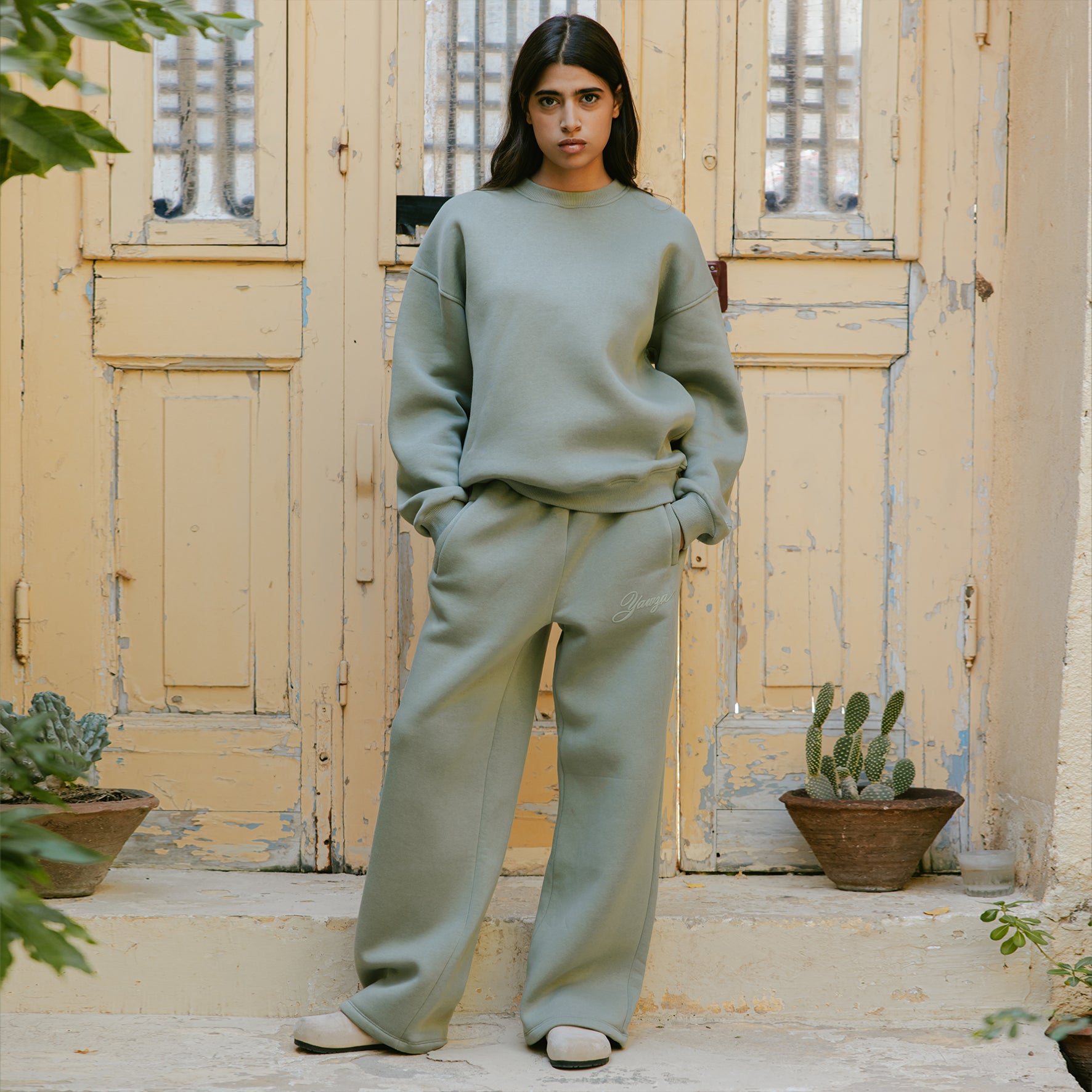 Sage Crewneck