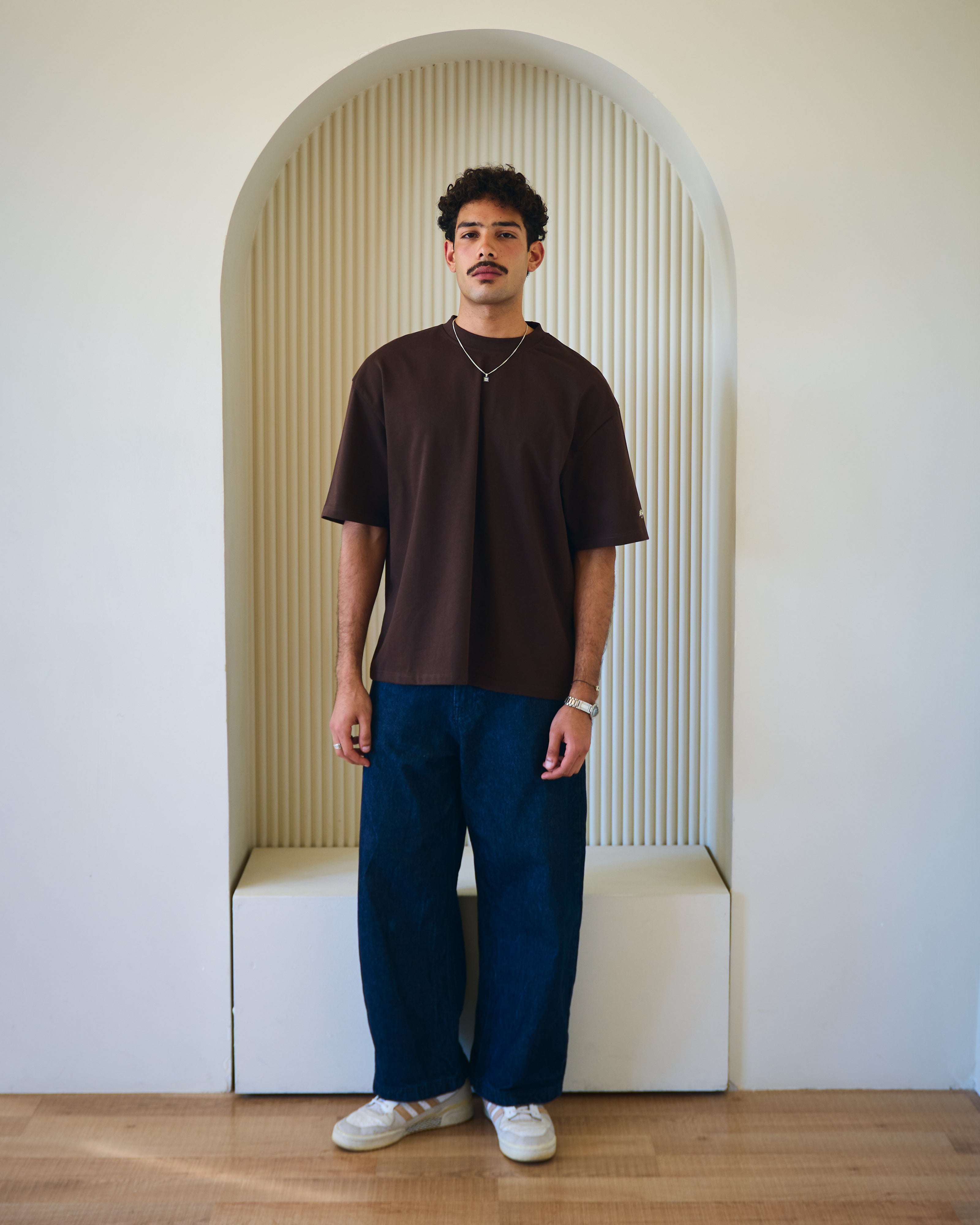 Brown Boxy T-shirt