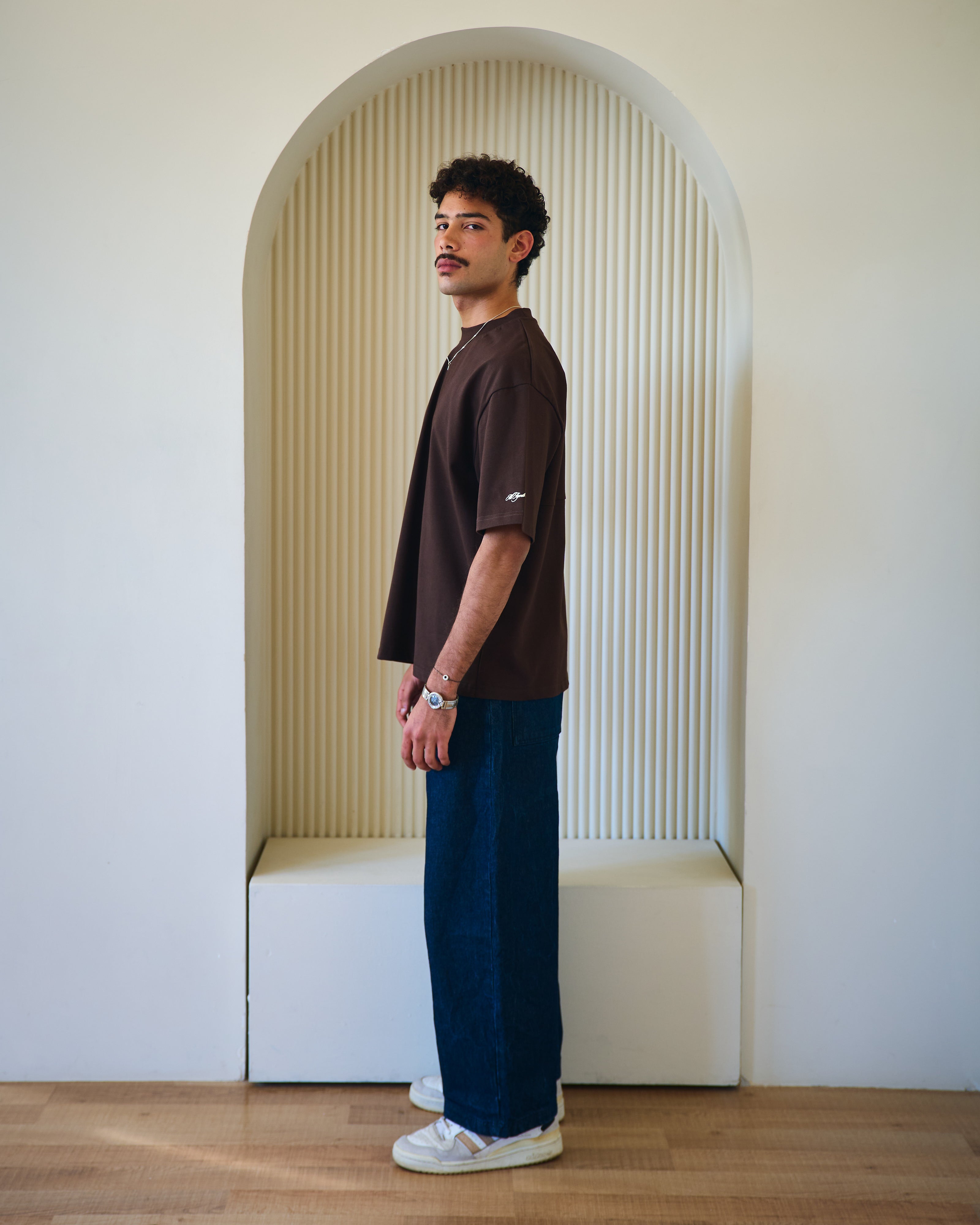 Brown Boxy T-shirt