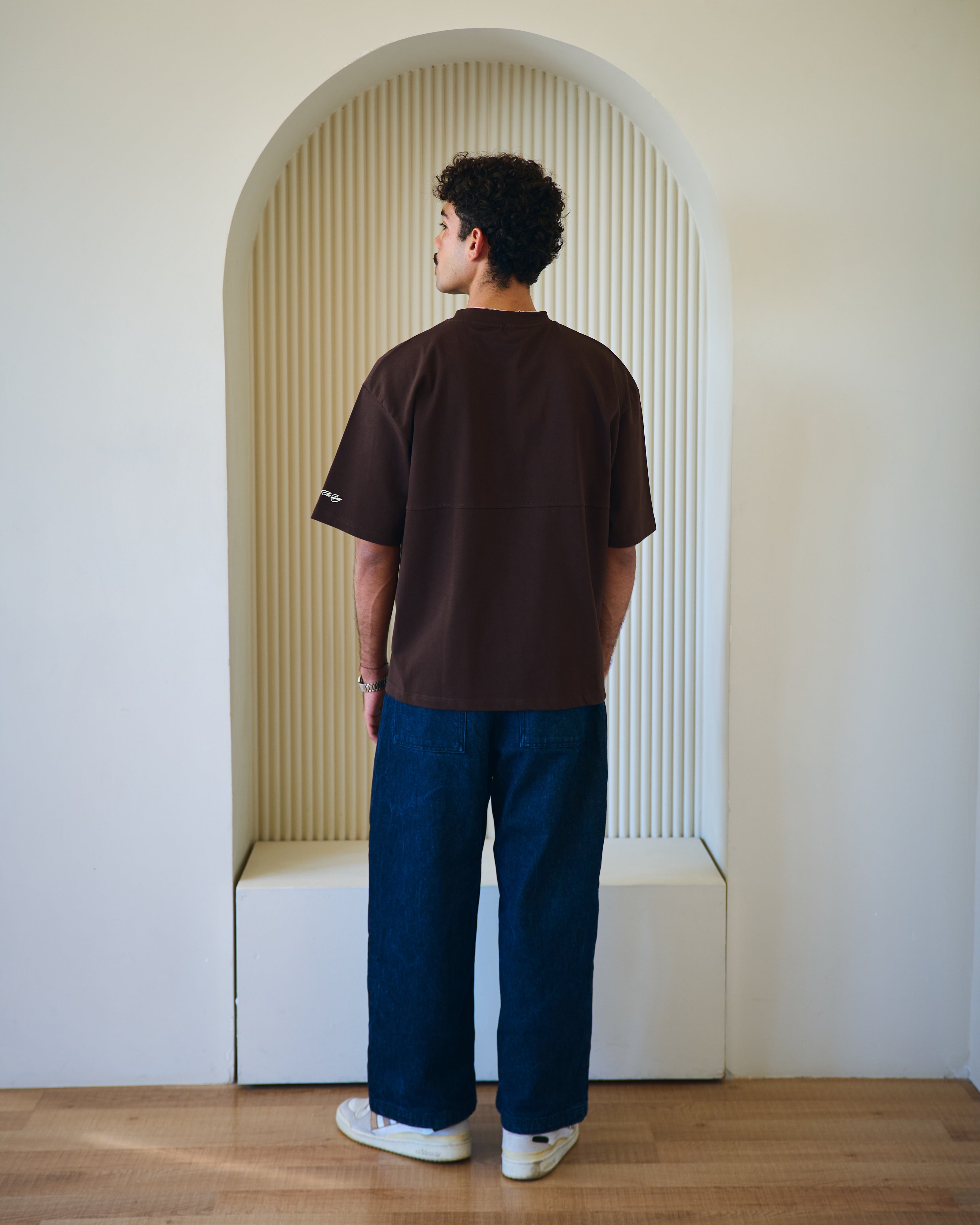 Brown Boxy T-shirt