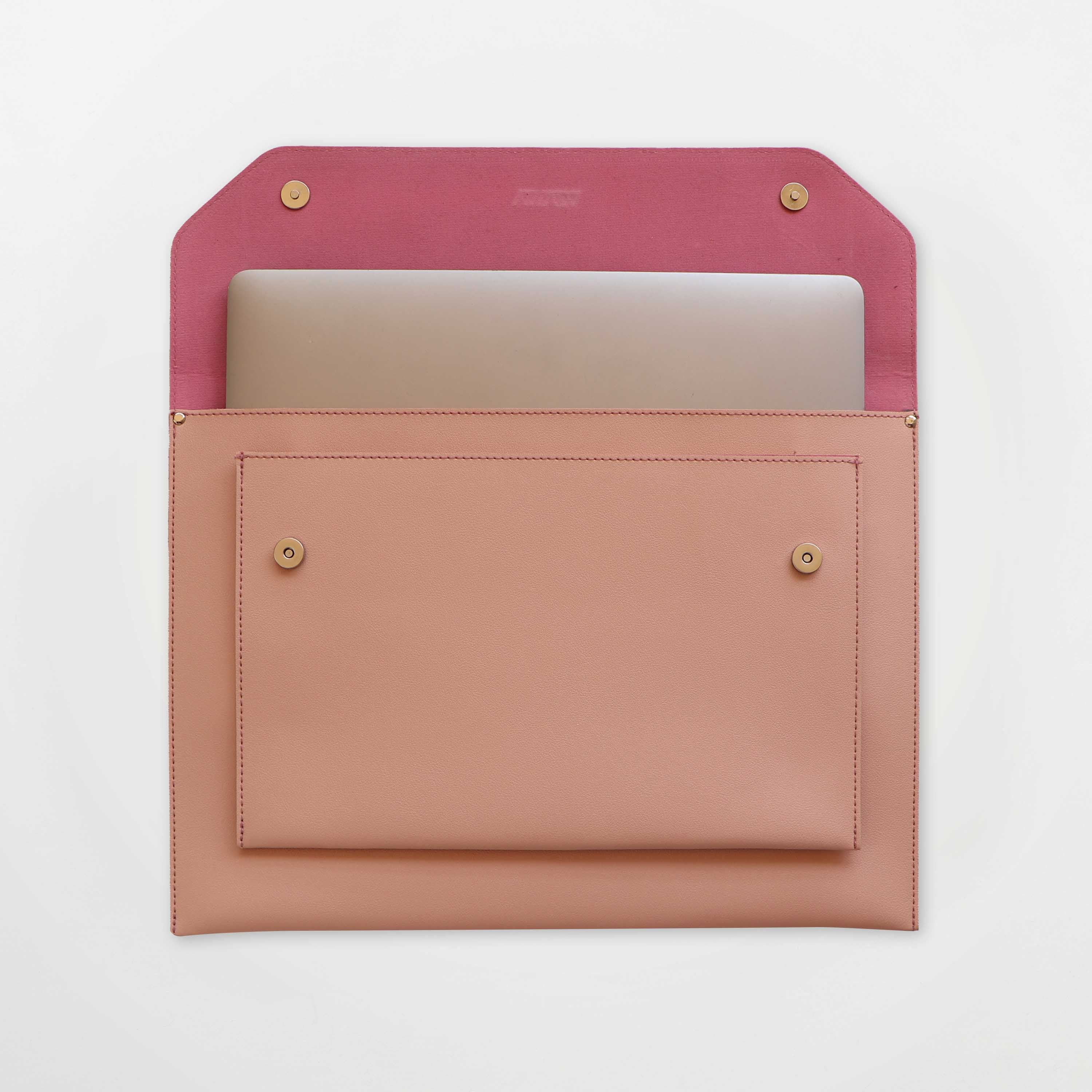 Nude Pink Laptop Folder