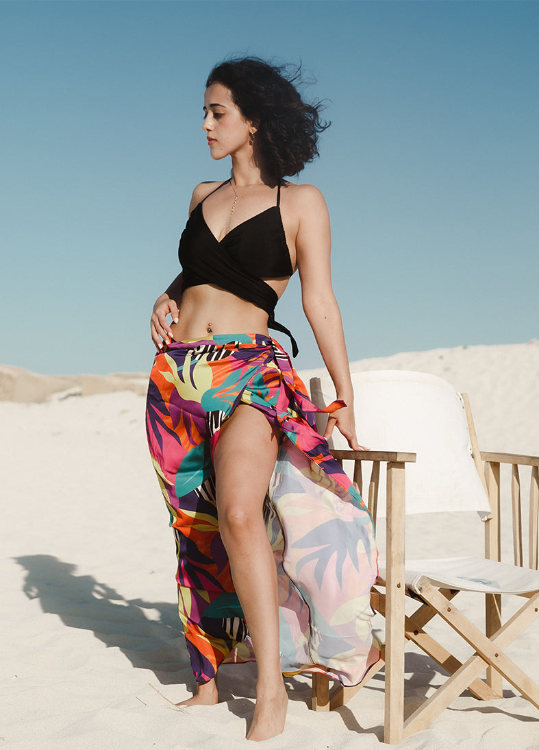 Hot Mess Wrap Skirt