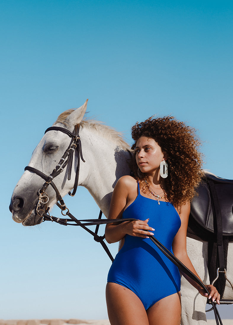 Royal Blue Swimsuit