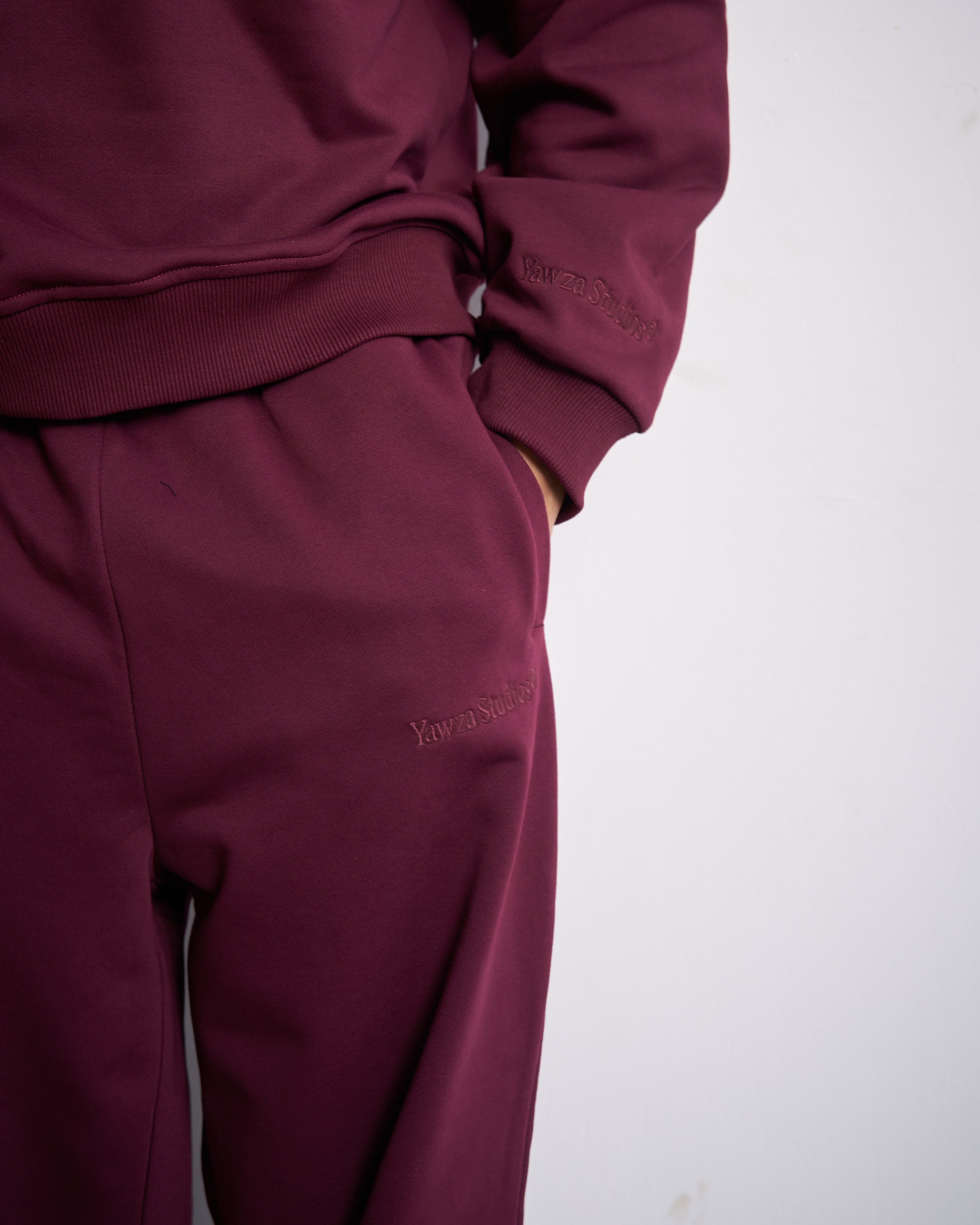 Burgundy Crewneck