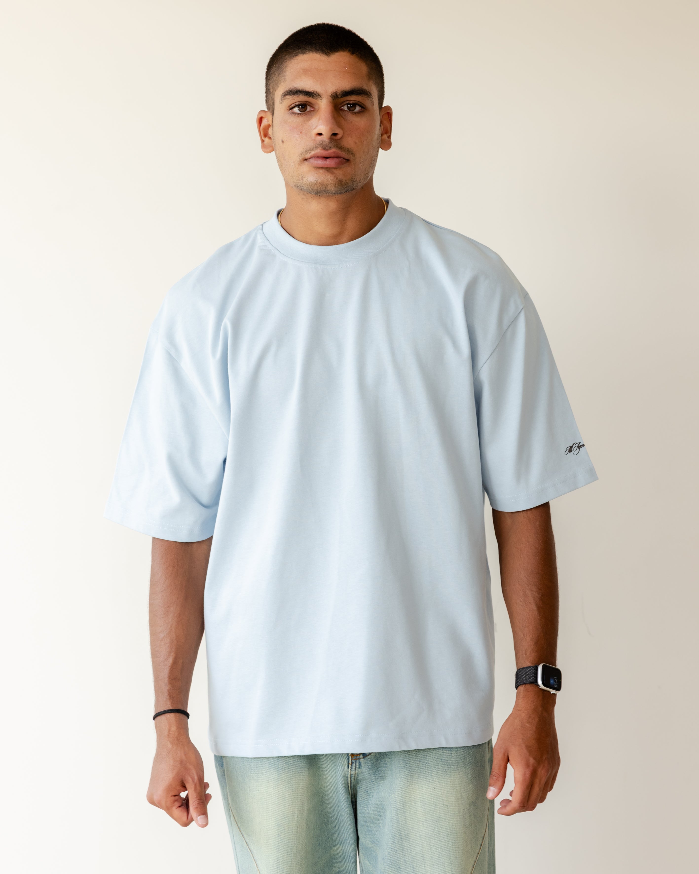 Blue Boxy T-Shirt