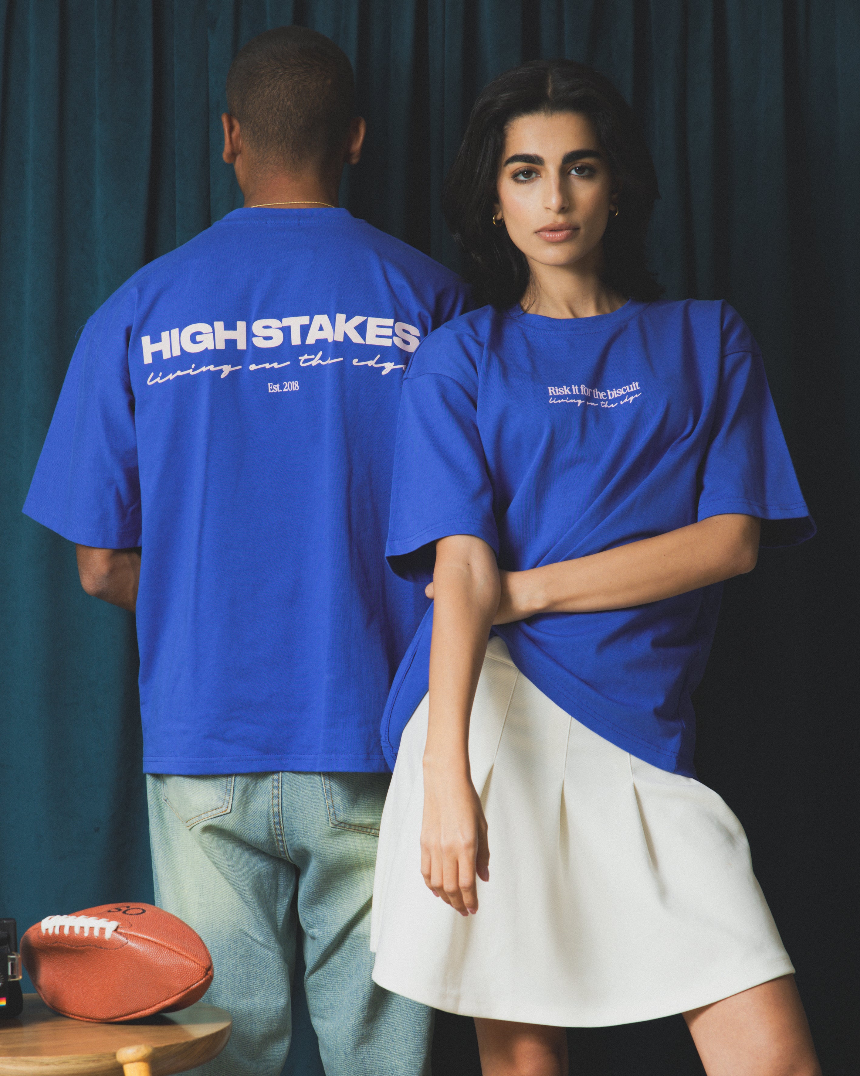 Blue High Stakes T-Shirt