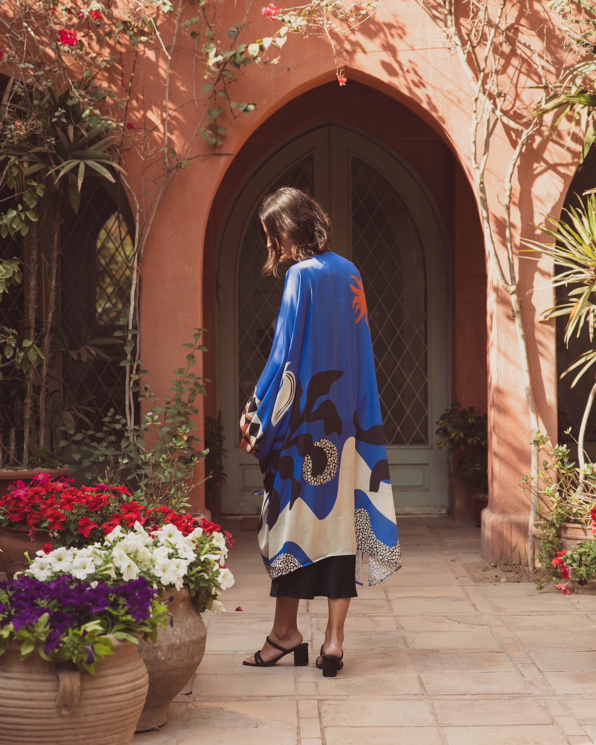 Mirage Satin Kimono