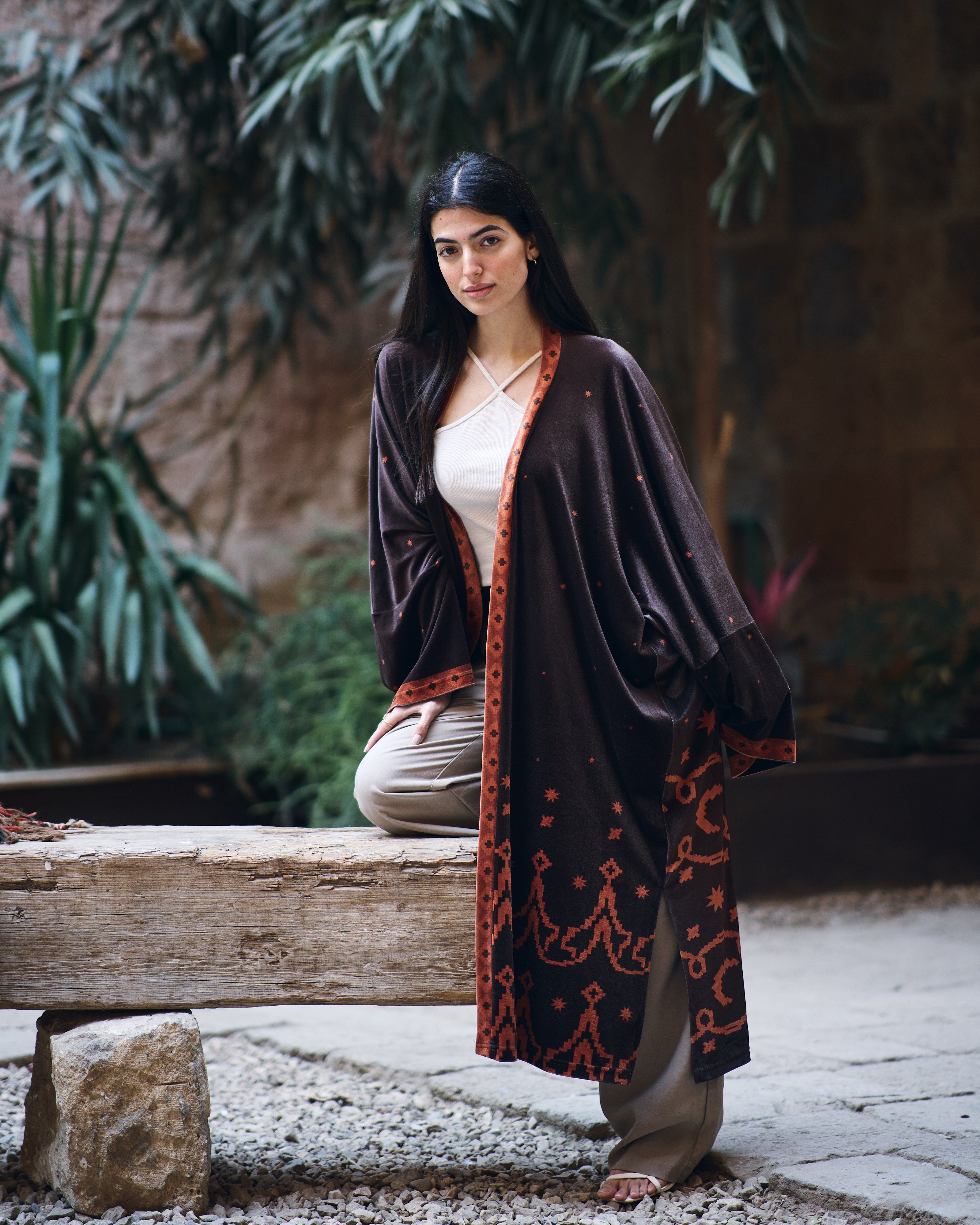 Louisa Velvet Kimono