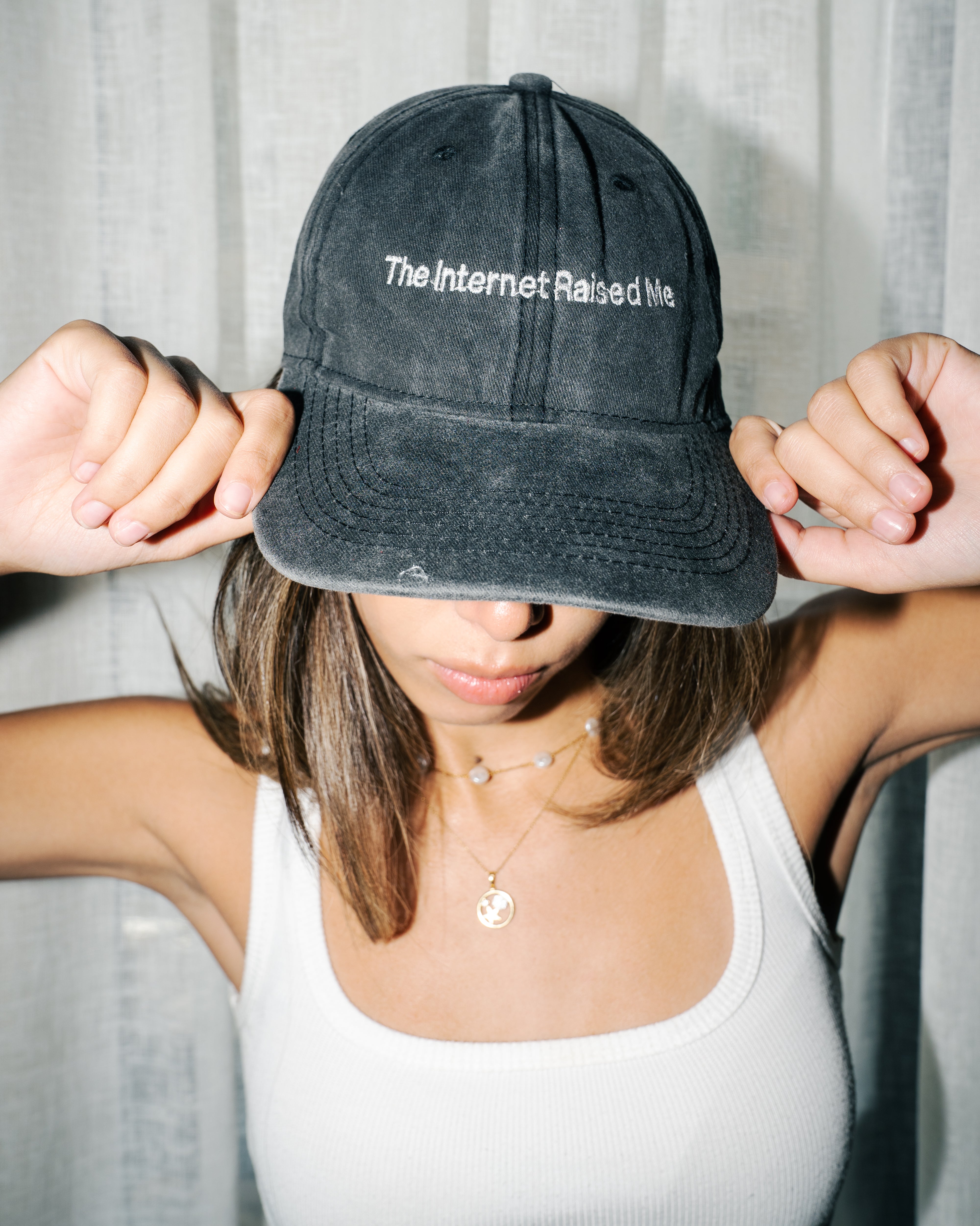 The Internet Raised Me Cap