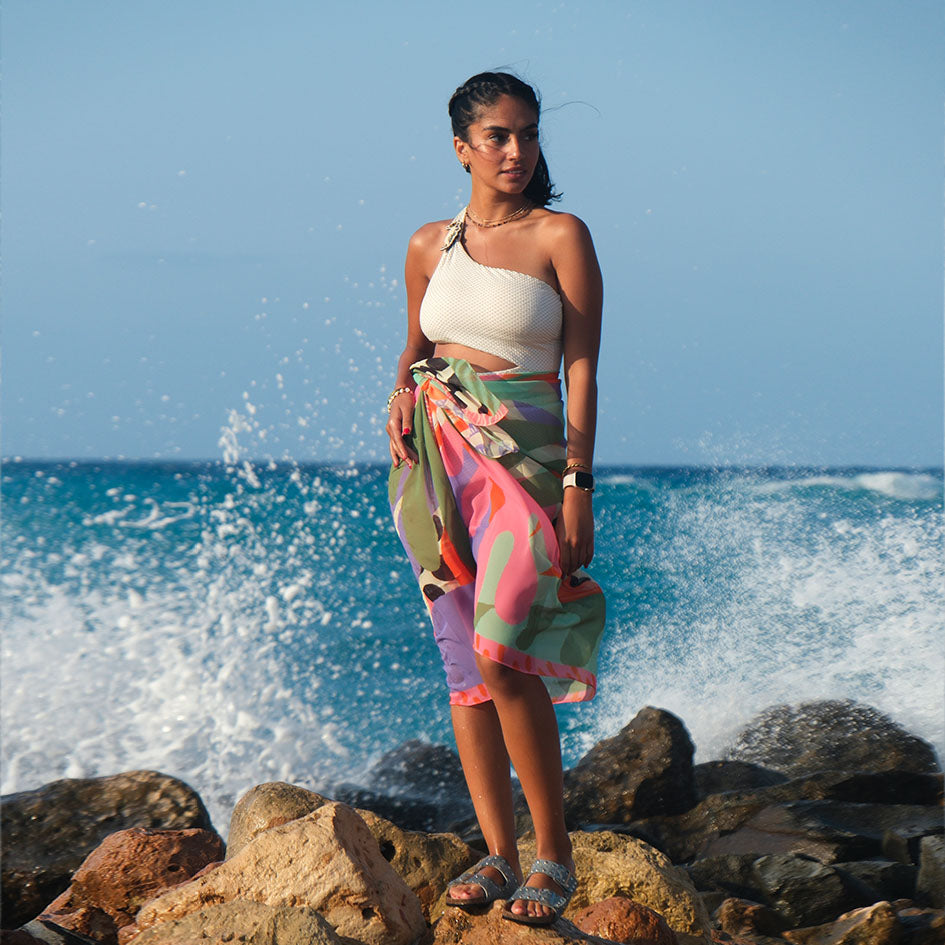 Aloha Chiffon Cover Up