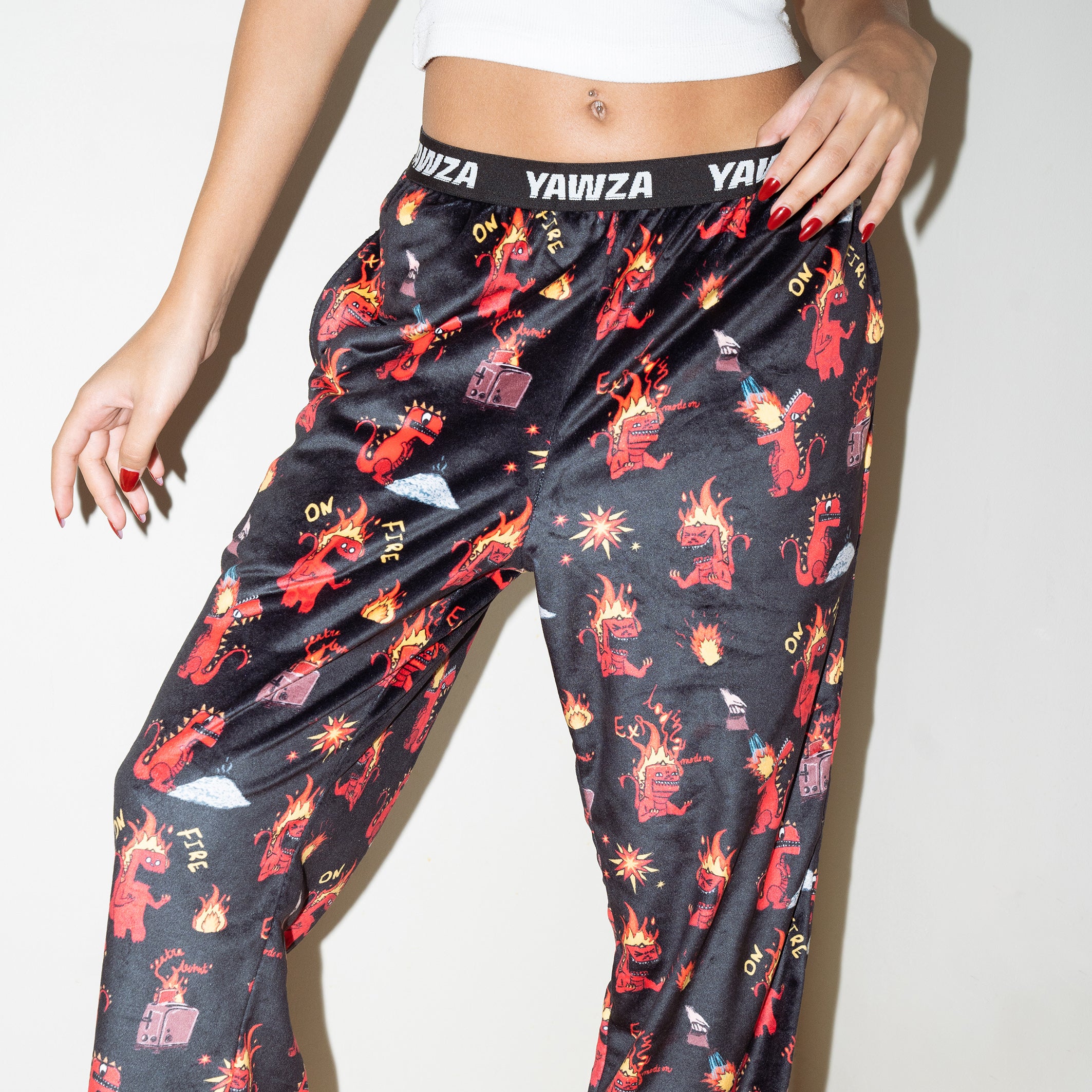 Burn Out Winter PJ Pants