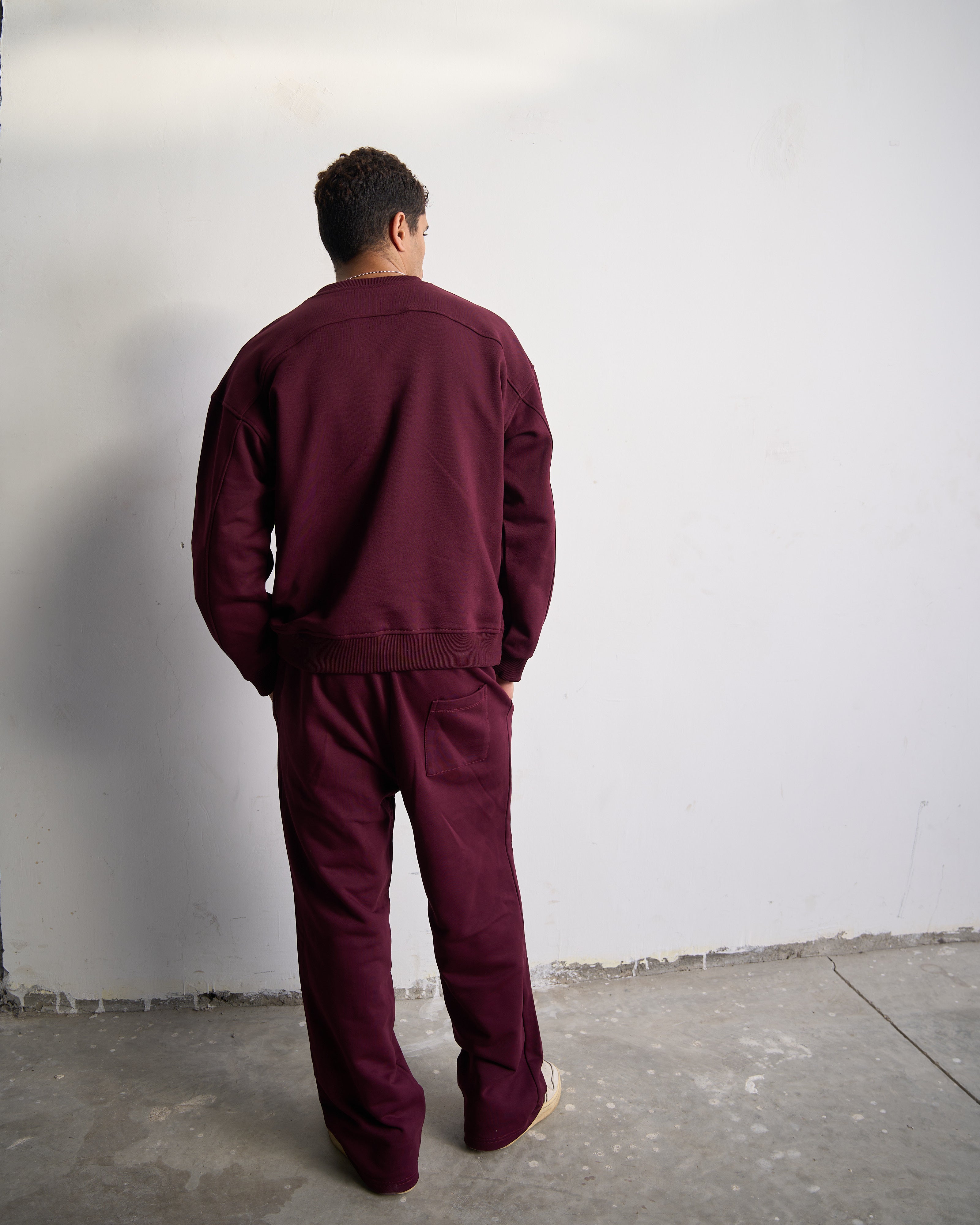 Burgundy Sweatpants