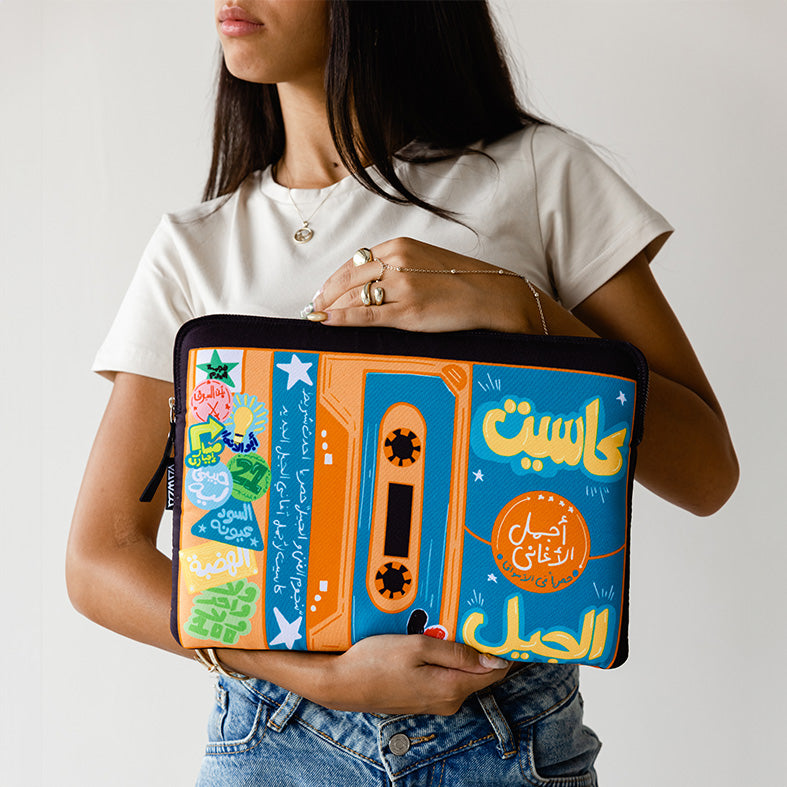 Cassette El Geel Laptop Sleeve