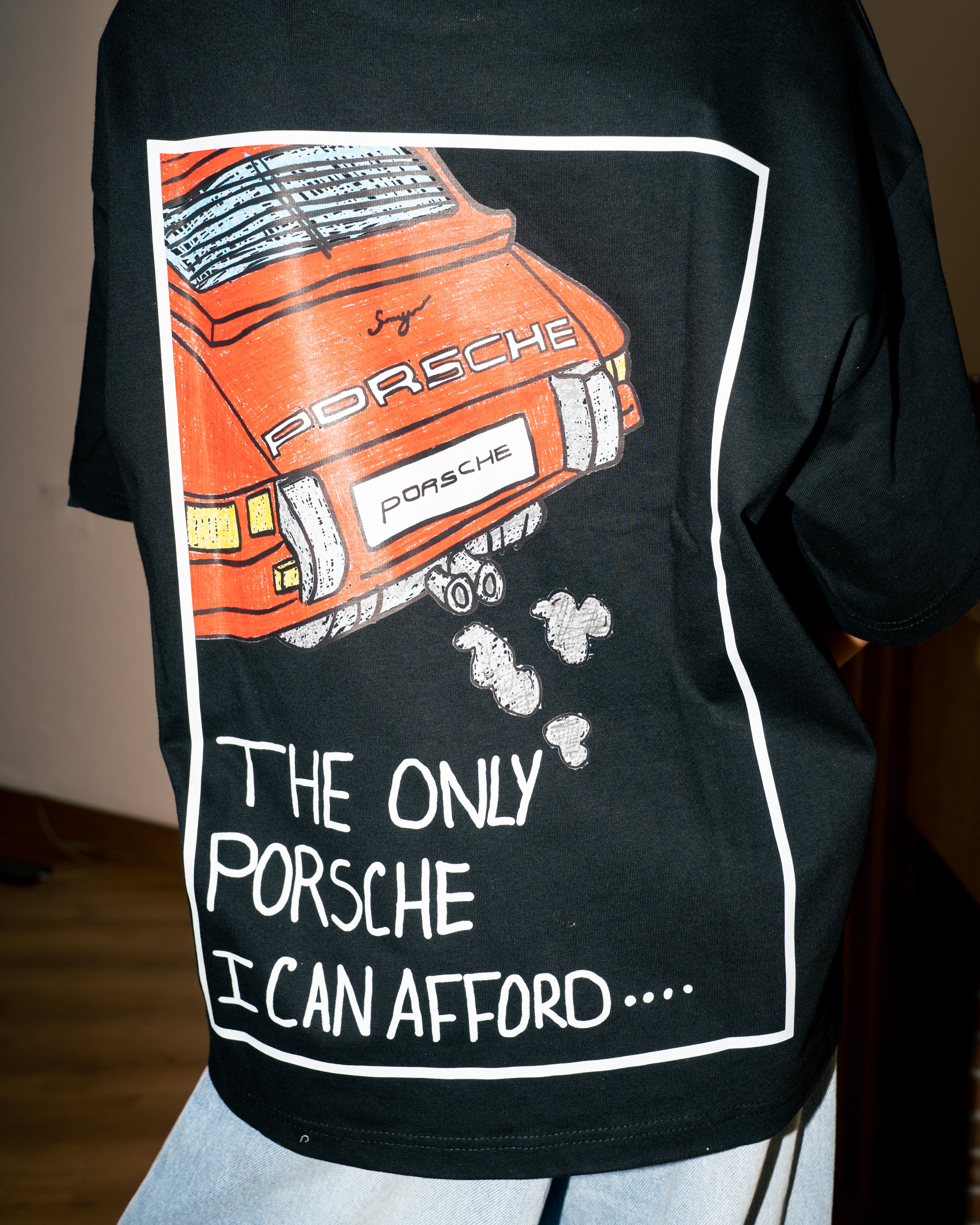 Porscha Black T-Shirt