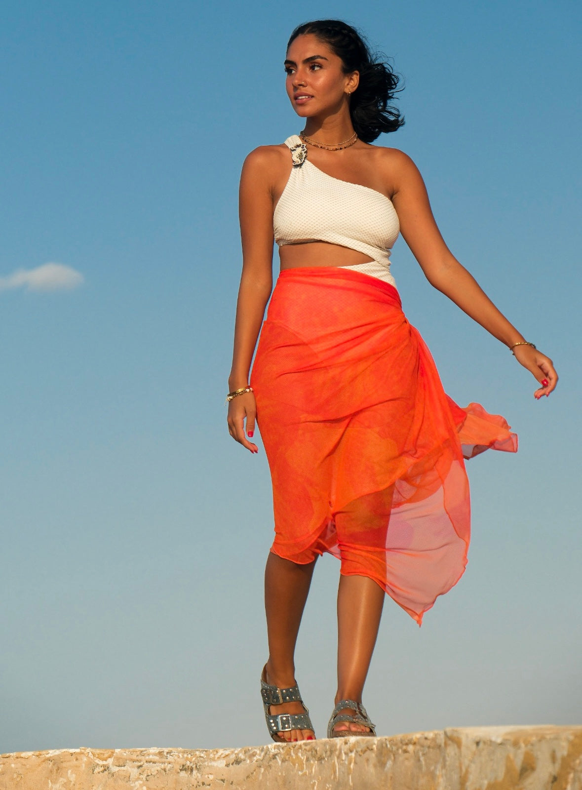 Mimosa Mesh Cover Up