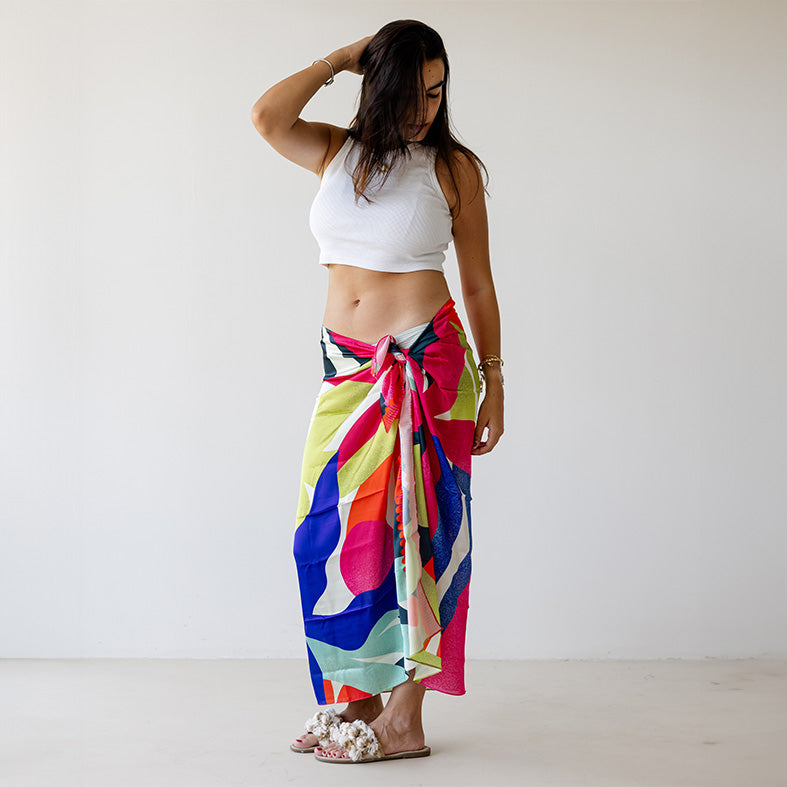 Maui Satin Cover Up
