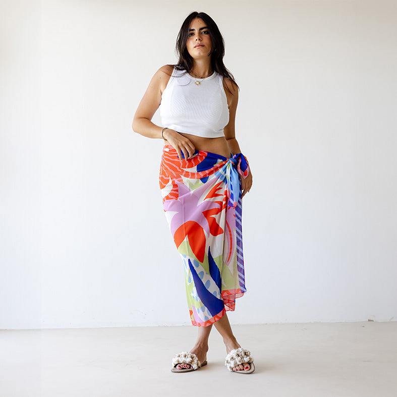 Palmera Chiffon Cover Up
