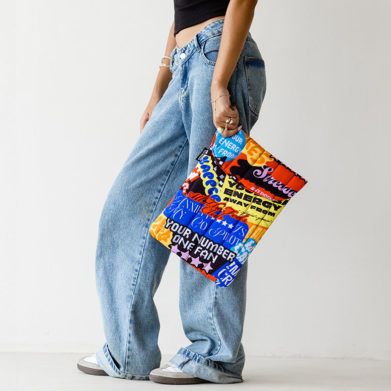 Stressed Puffy Laptop Sleeve