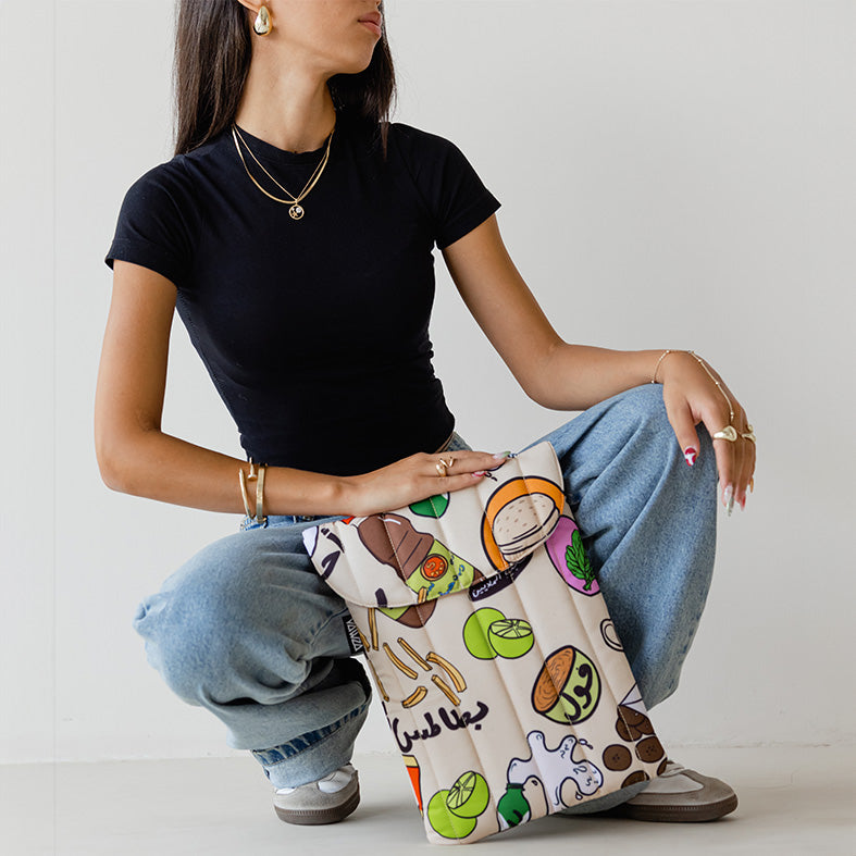 Taste Test Puffy Laptop Sleeve