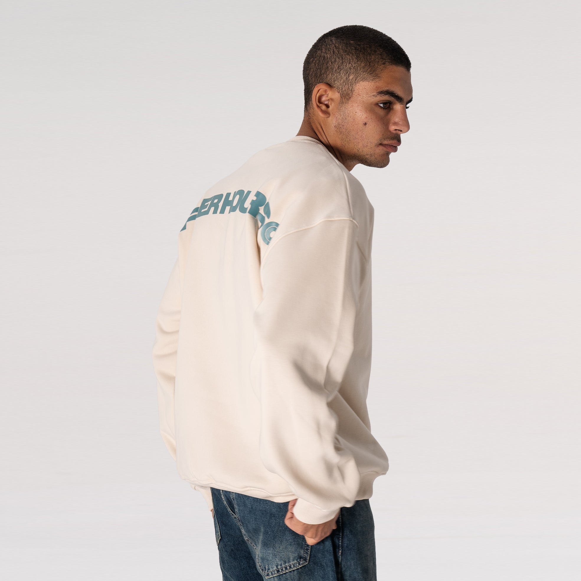 ⁠Off White After Hours Crewneck
