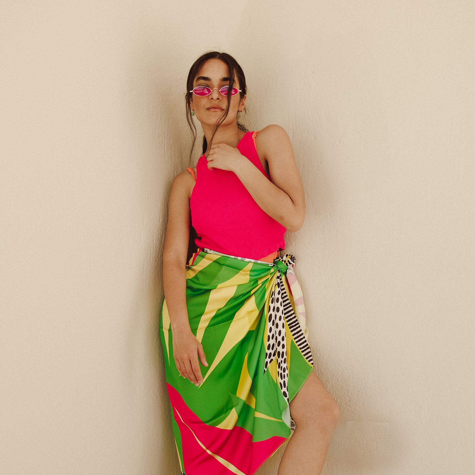 Girl Boss Satin Cover Up
