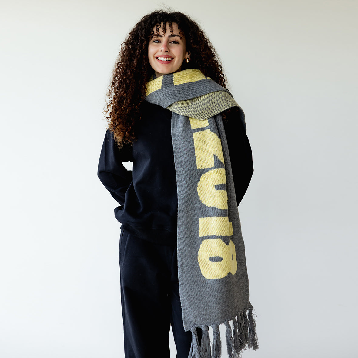 Grey Scarf