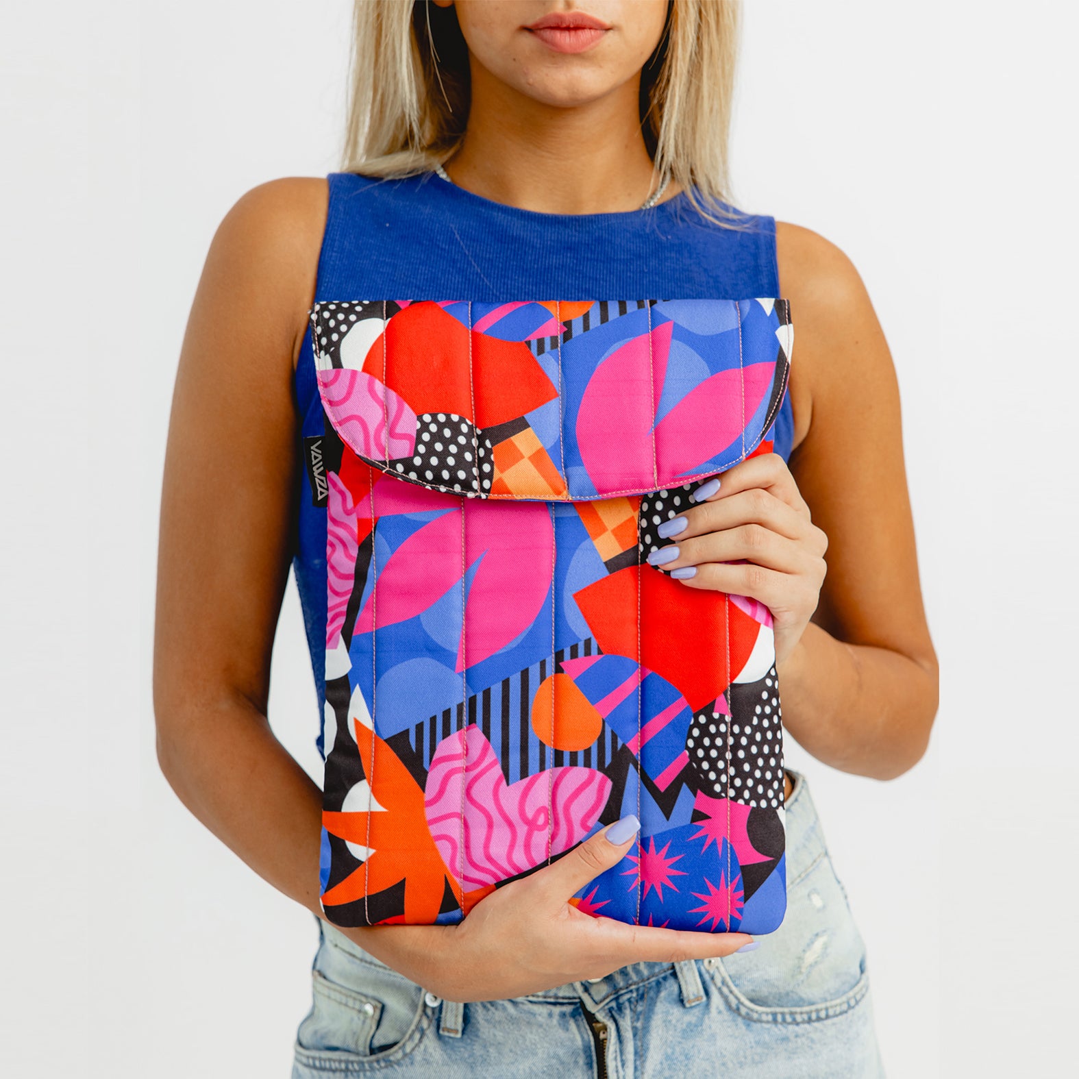 Plastic Hearts Puffy Laptop Sleeve