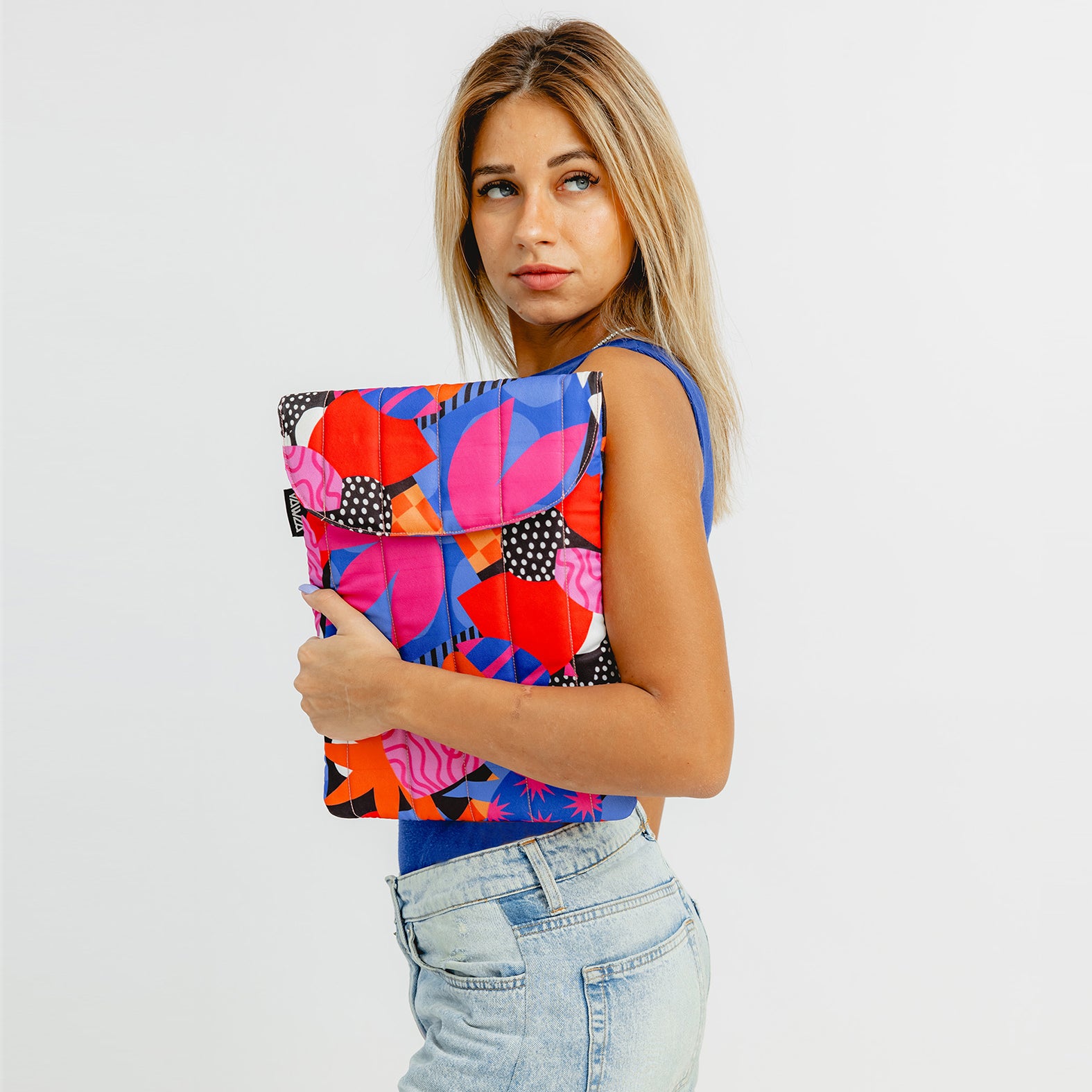 Plastic Hearts Puffy Laptop Sleeve
